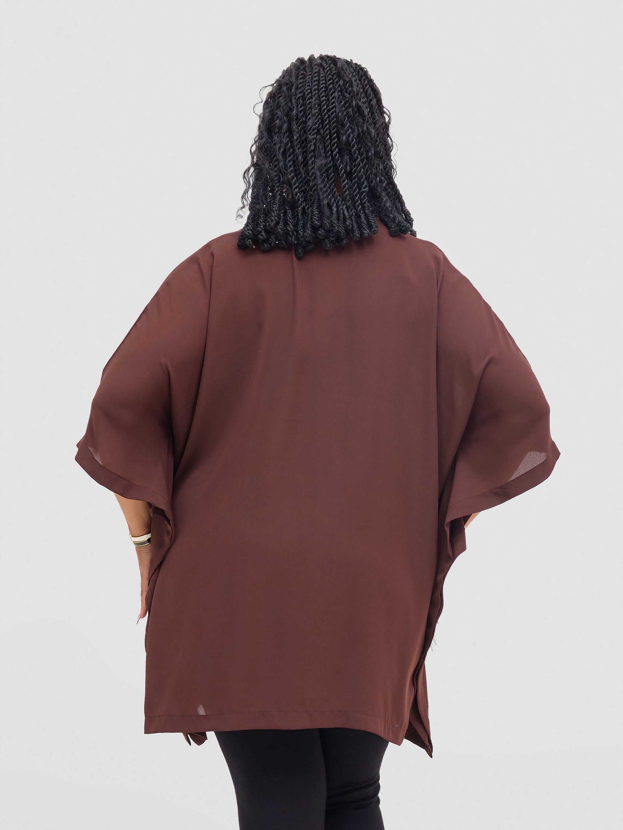 Vivo Isabi Loose Top - Chocolate