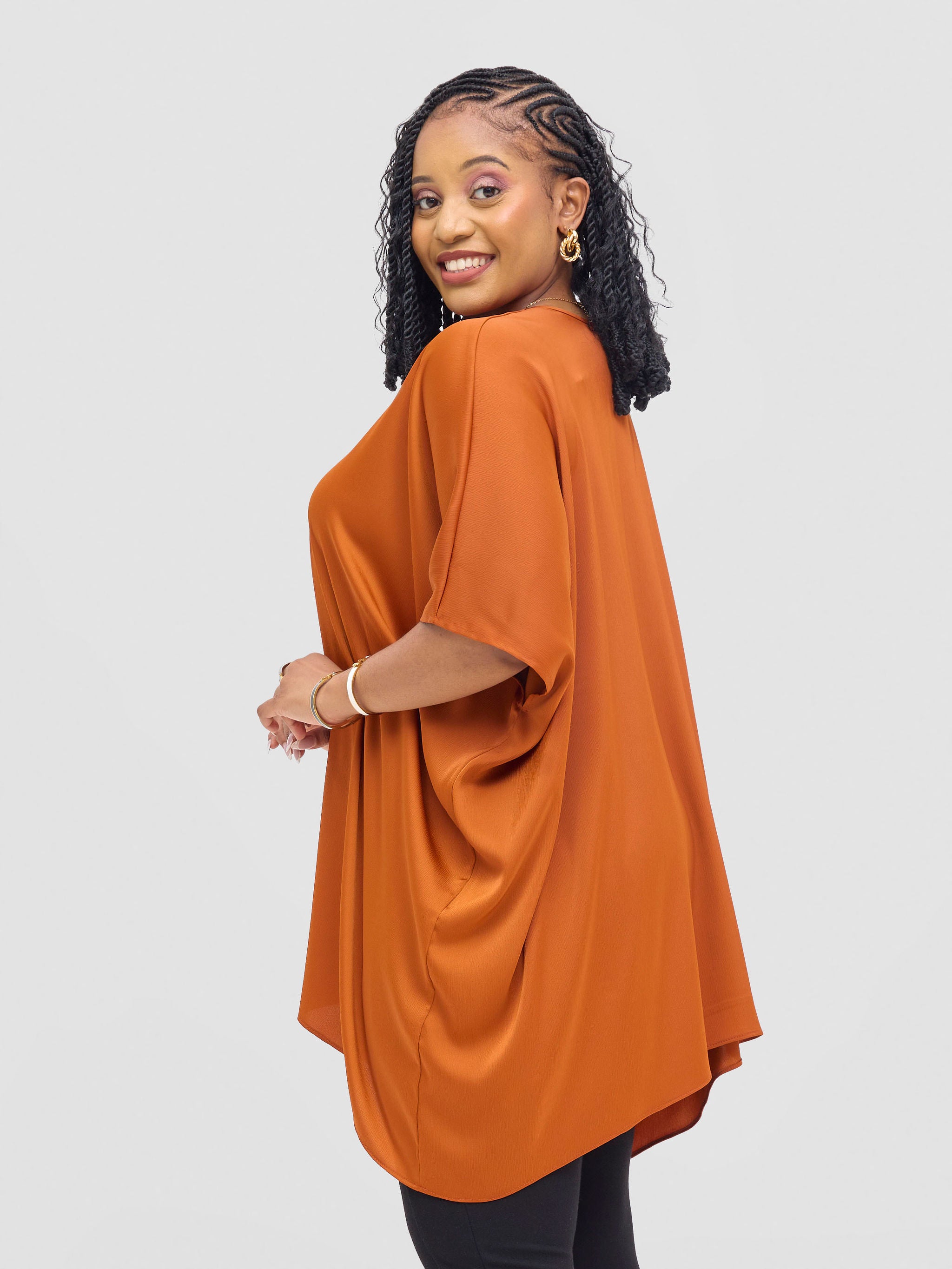 Vivo Tahisa Loose Top - Rust