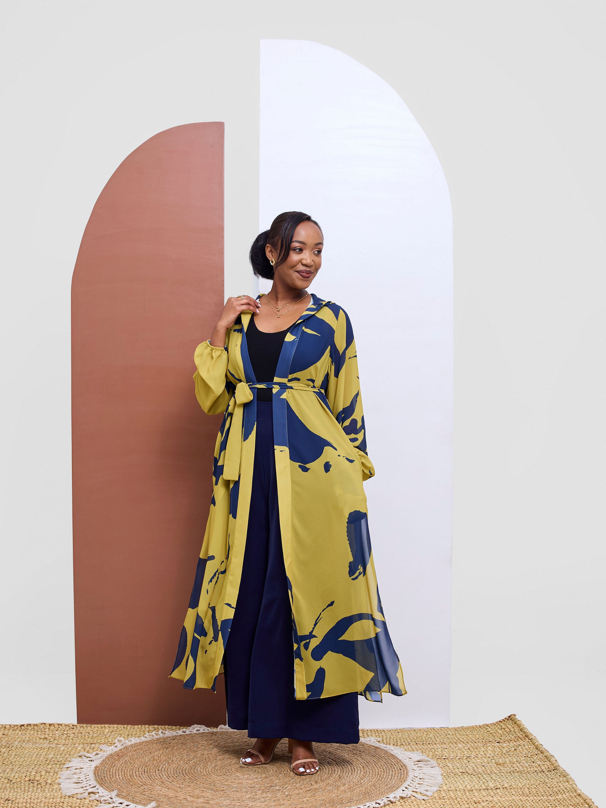 Vivo Kelemi 4.0 Kimono - Lime / Navy Nashe Print