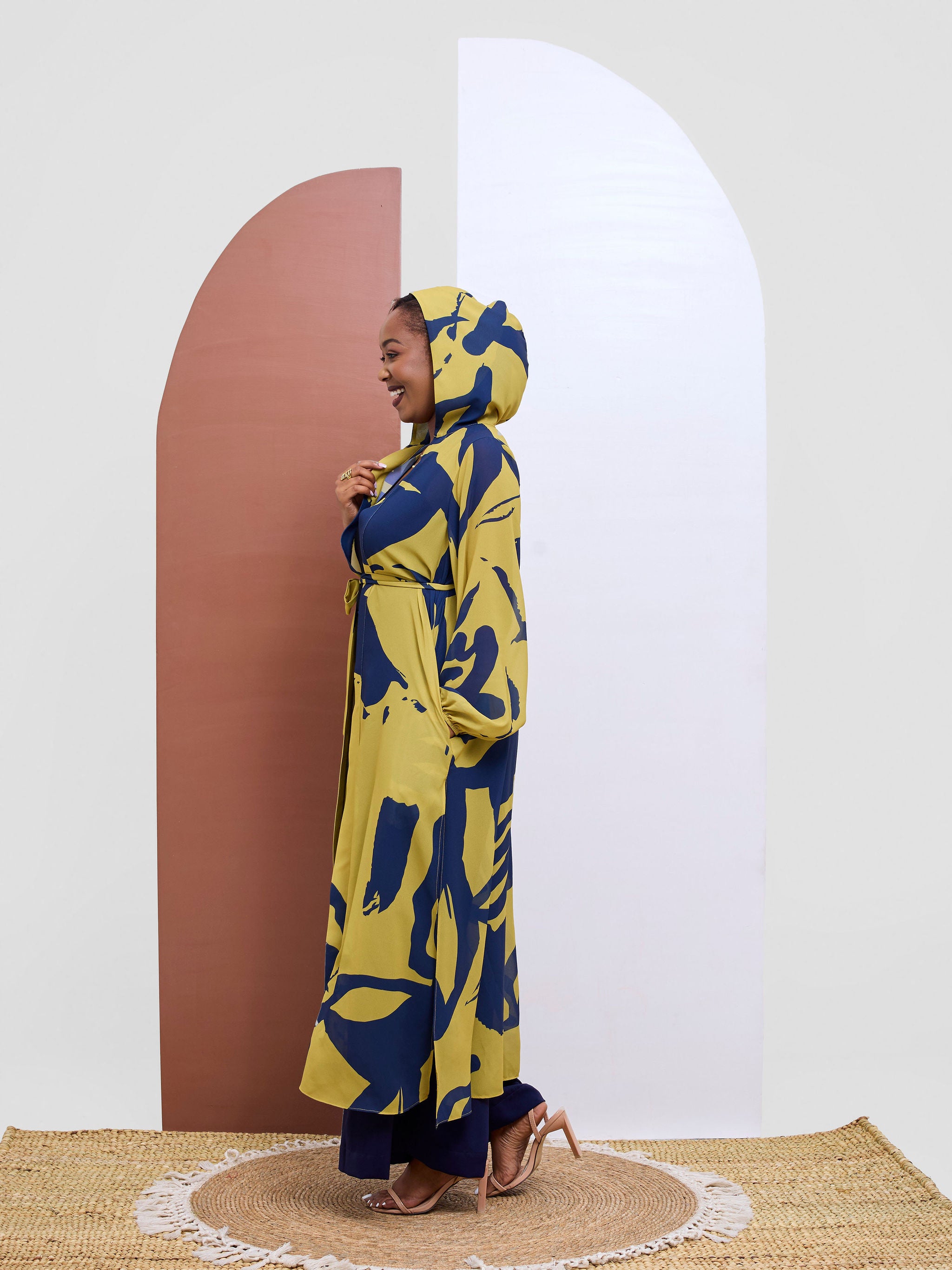 Vivo Kelemi 4.0 Kimono - Lime / Navy Nashe Print