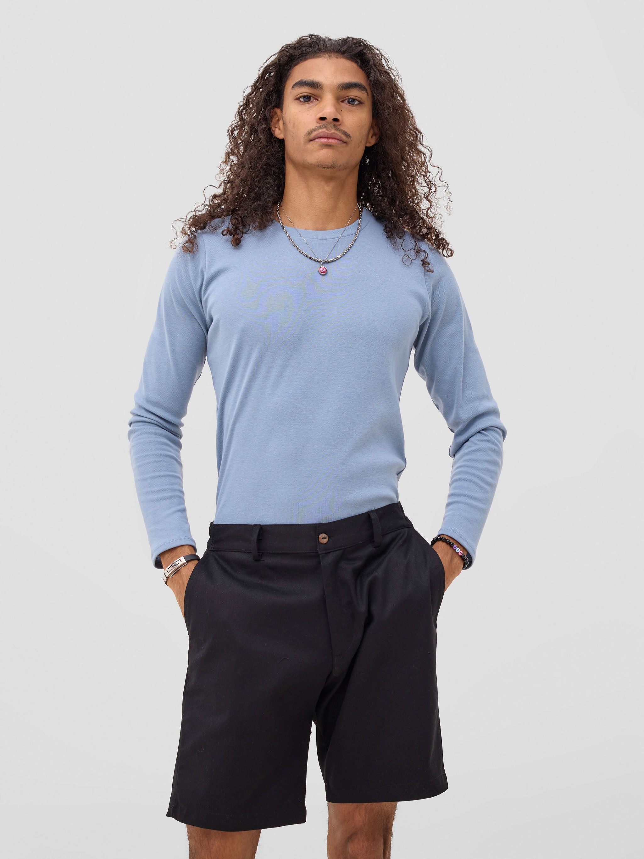 Zoya Sadira Mens' Chino Shorts - Black