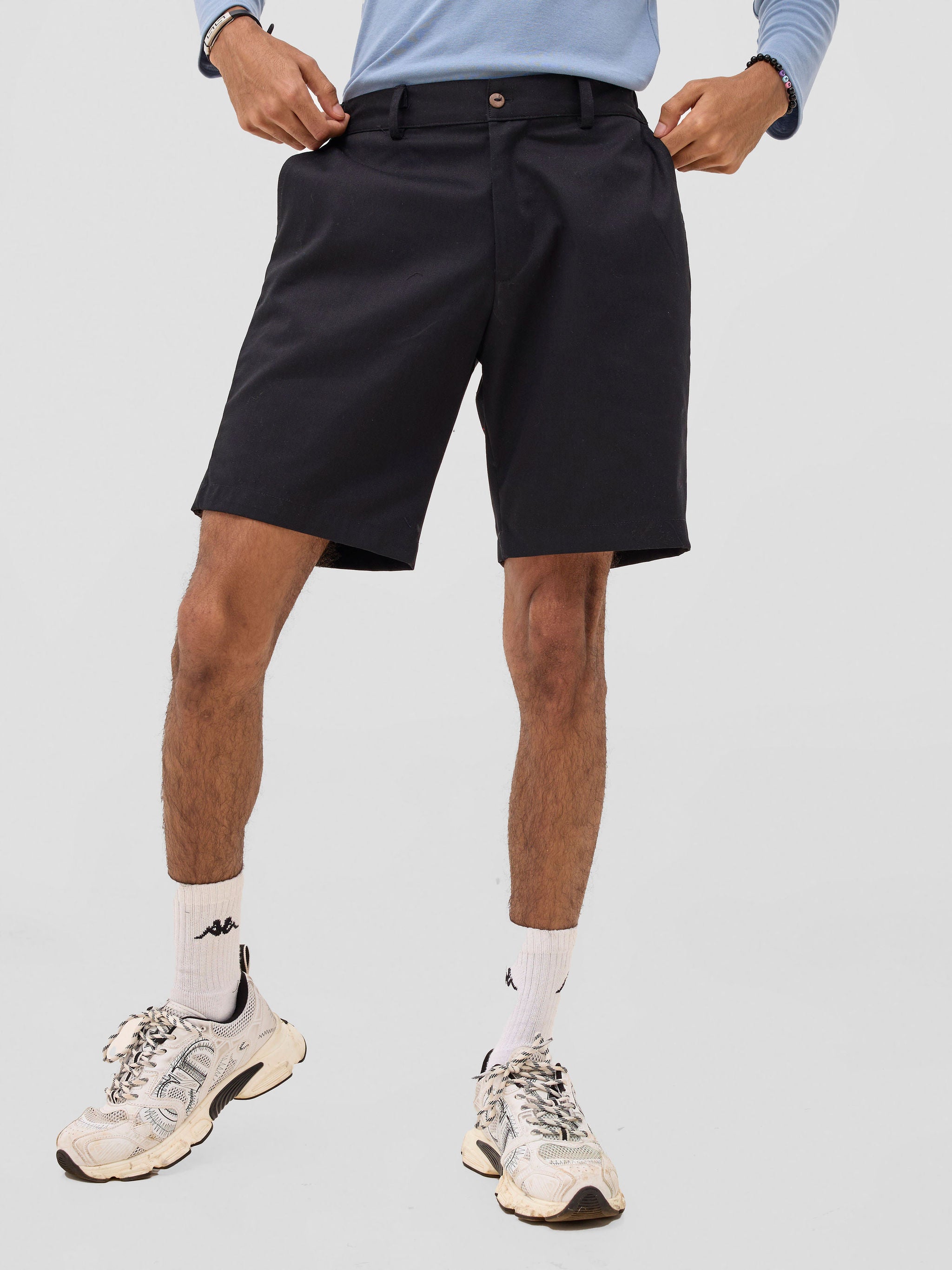Zoya Sadira Mens' Chino Shorts - Black