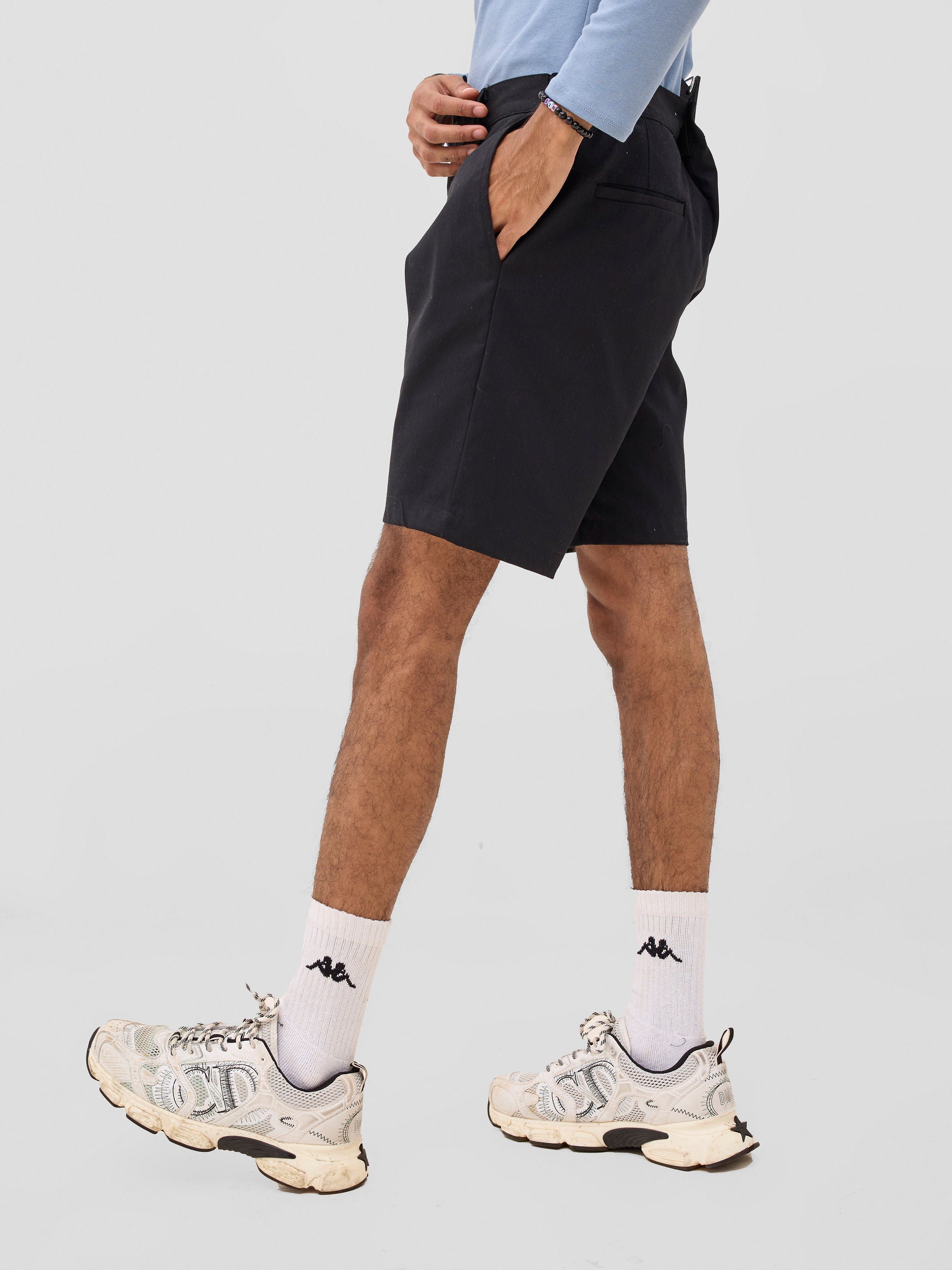 Zoya Sadira Mens' Chino Shorts - Black