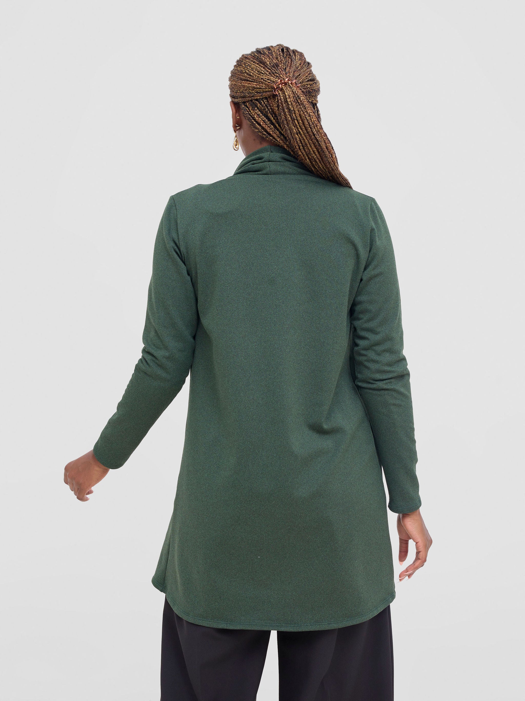 Vivo Basic May Sweater - Dark Green