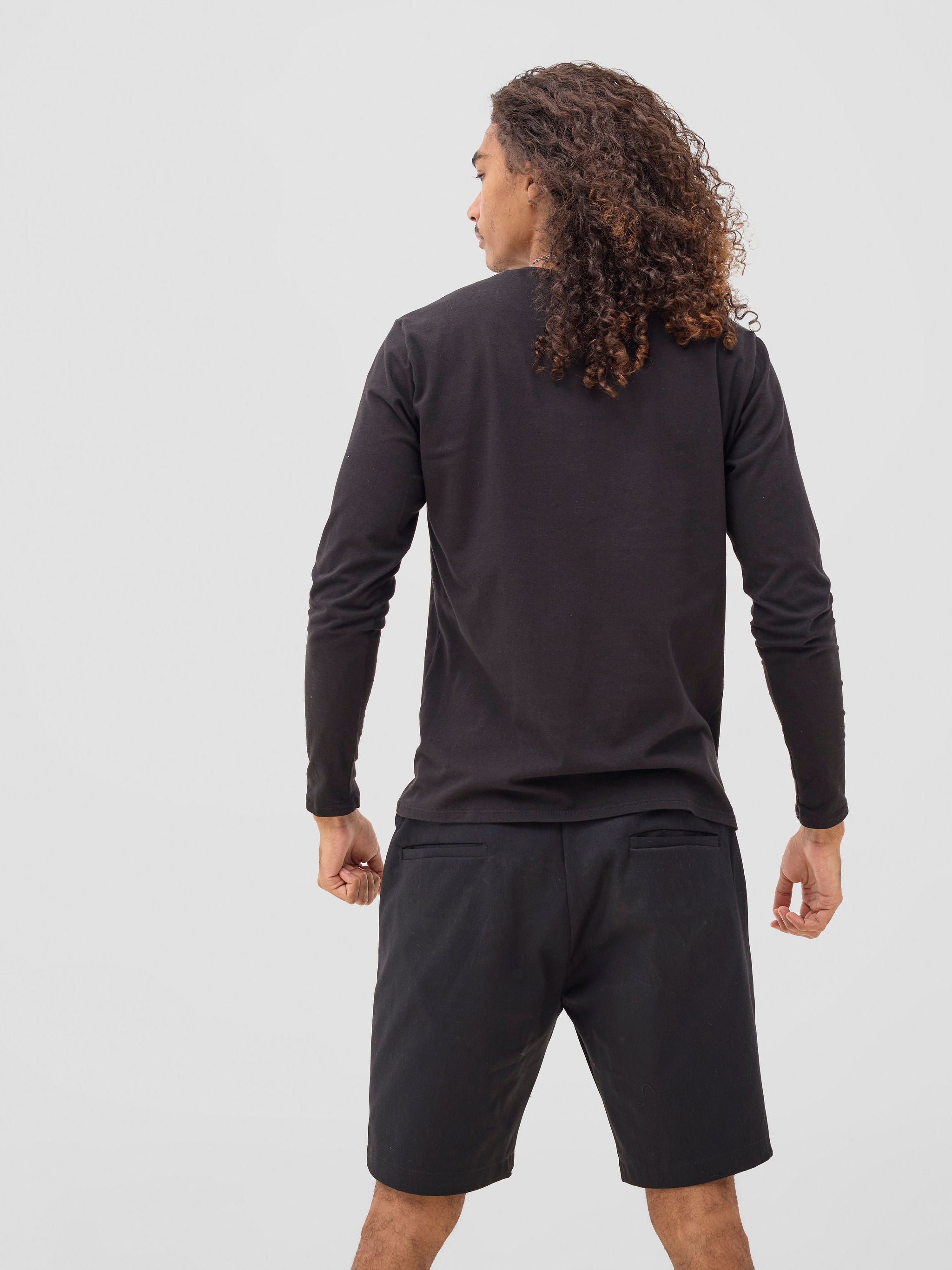 Zoya Sadira Mens' Chino Shorts - Black