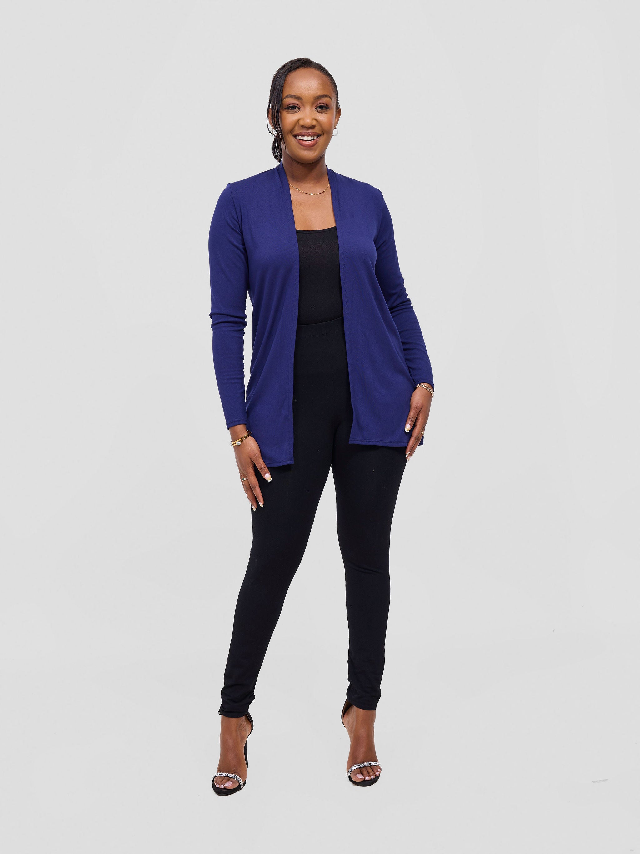 Vivo Basic Leila Short Waterfall - Navy Blue