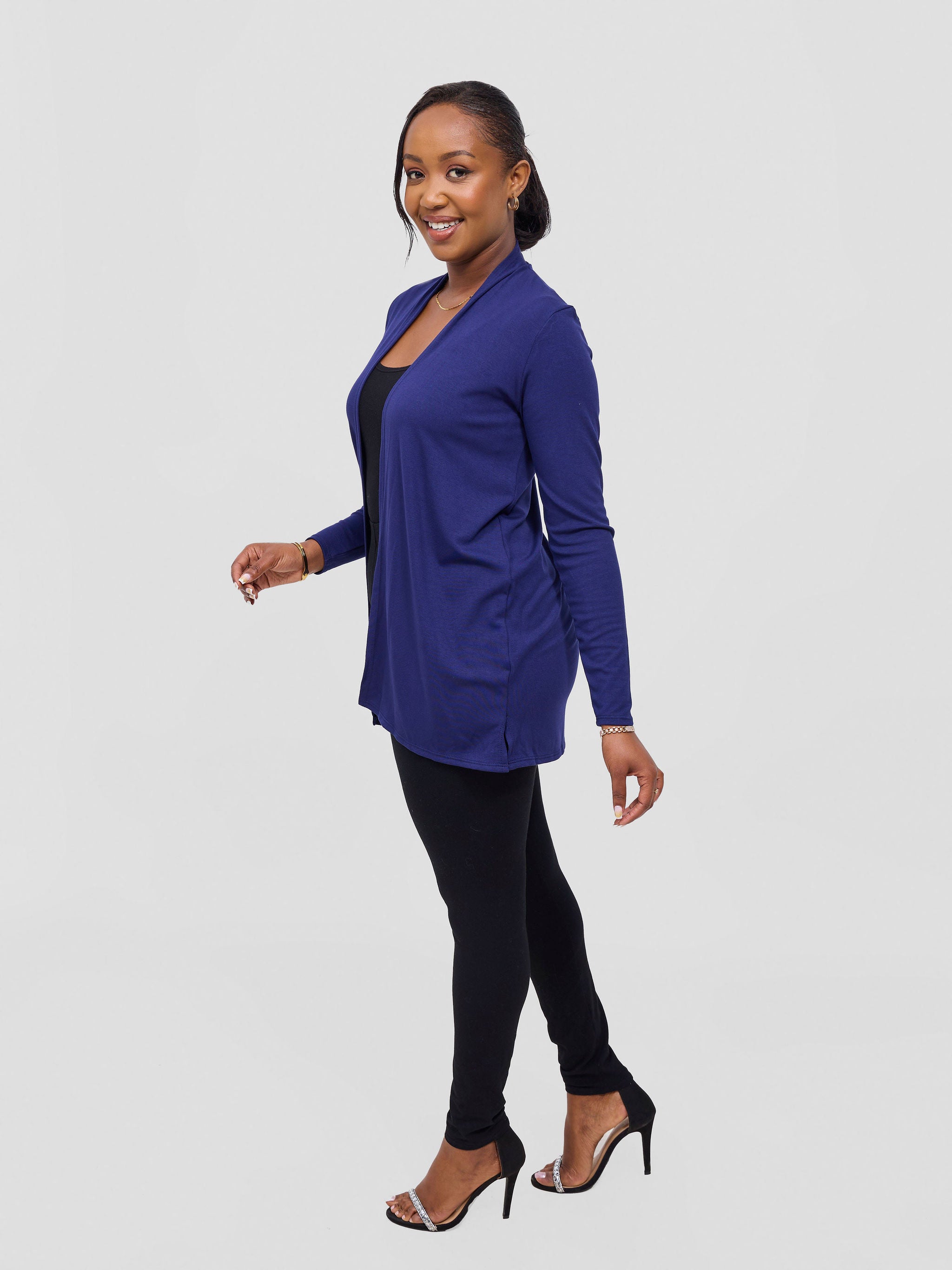 Vivo Basic Leila Short Waterfall - Navy Blue