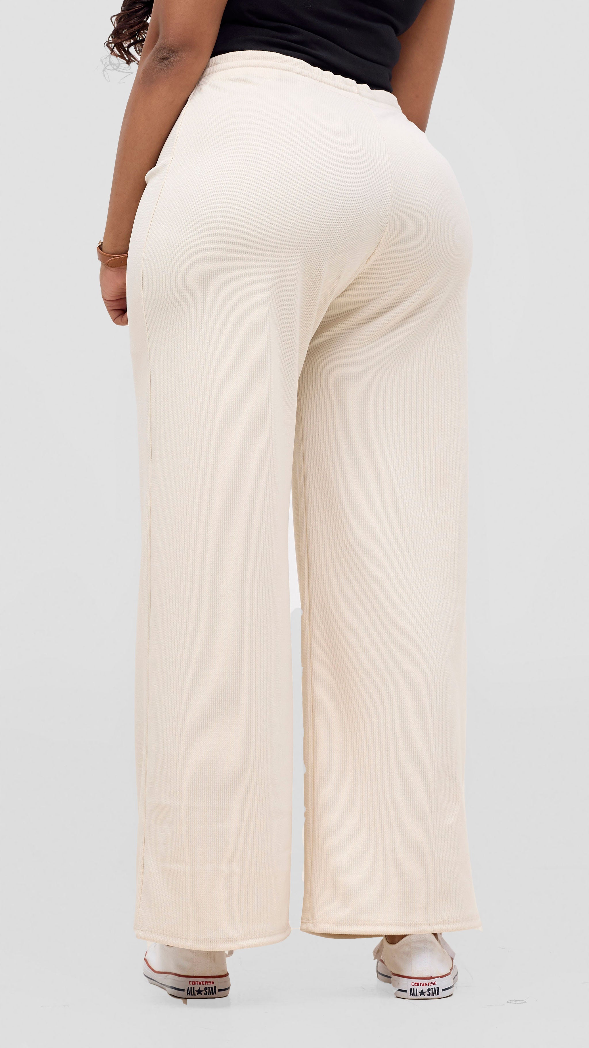 Vivo Safa Straight Leg Pants - Buttermilk