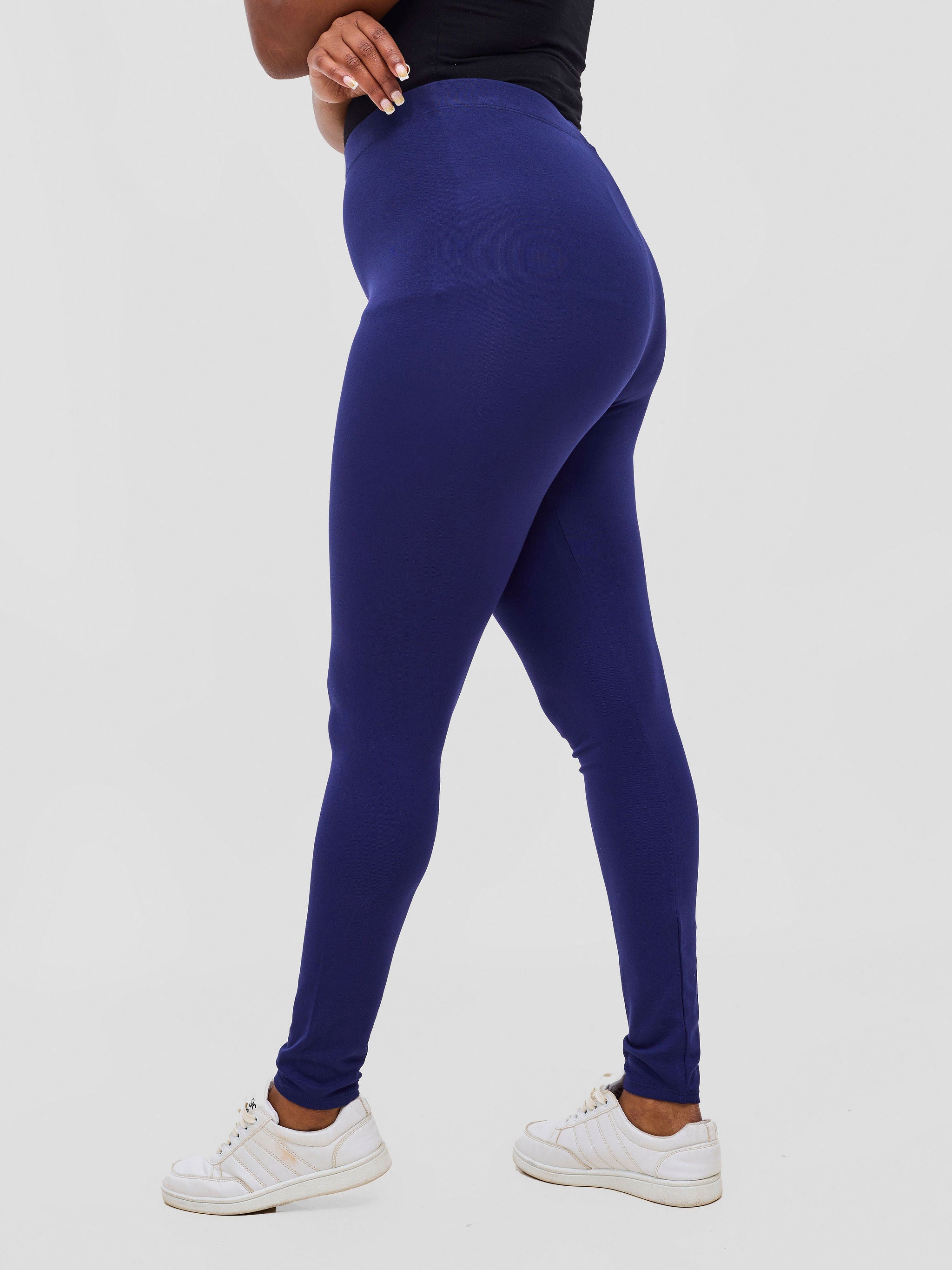 Vivo Val Full Length Leggings - Navy Blue