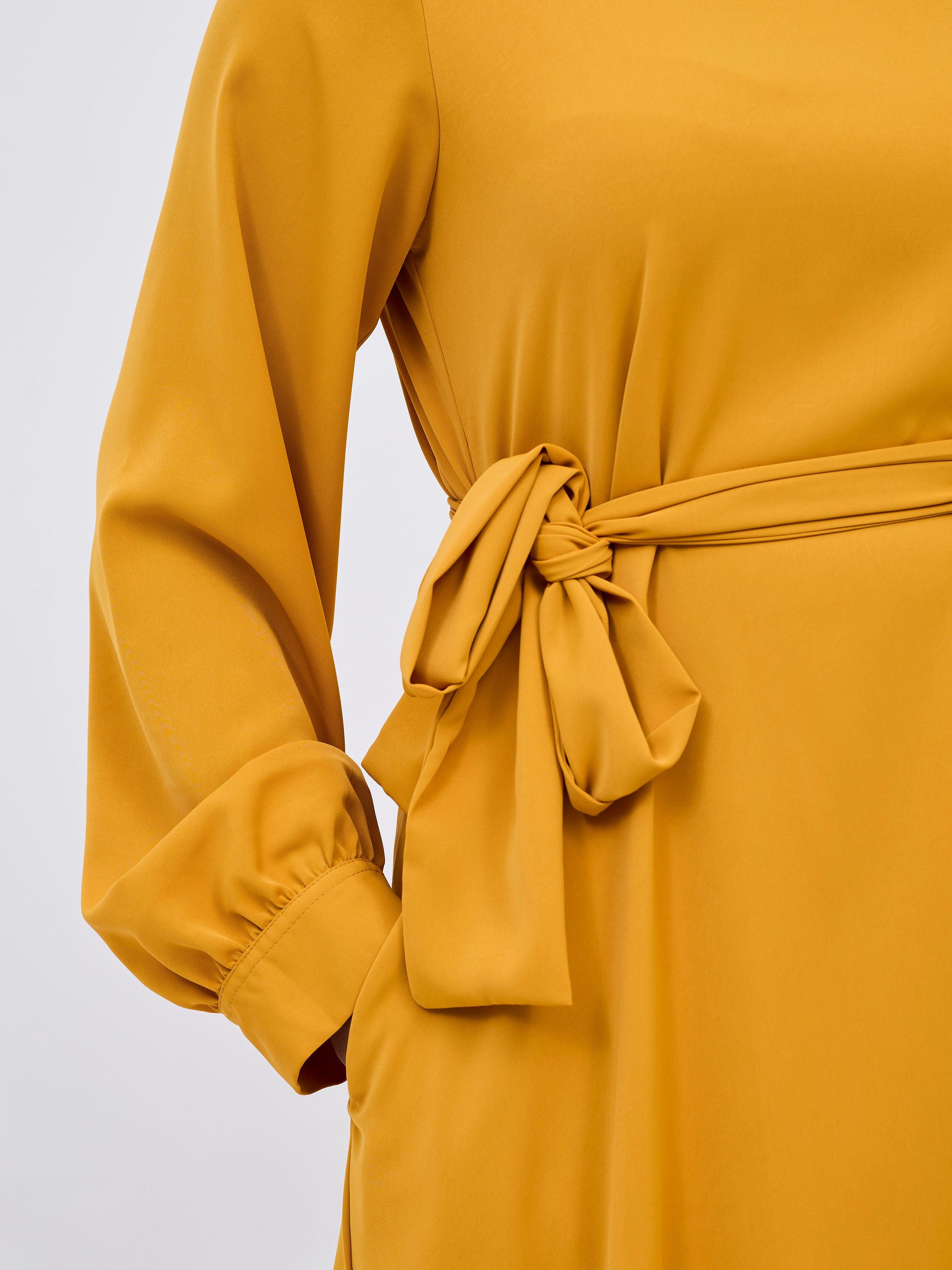 Vivo Serwa Tent Dress - Mustard
