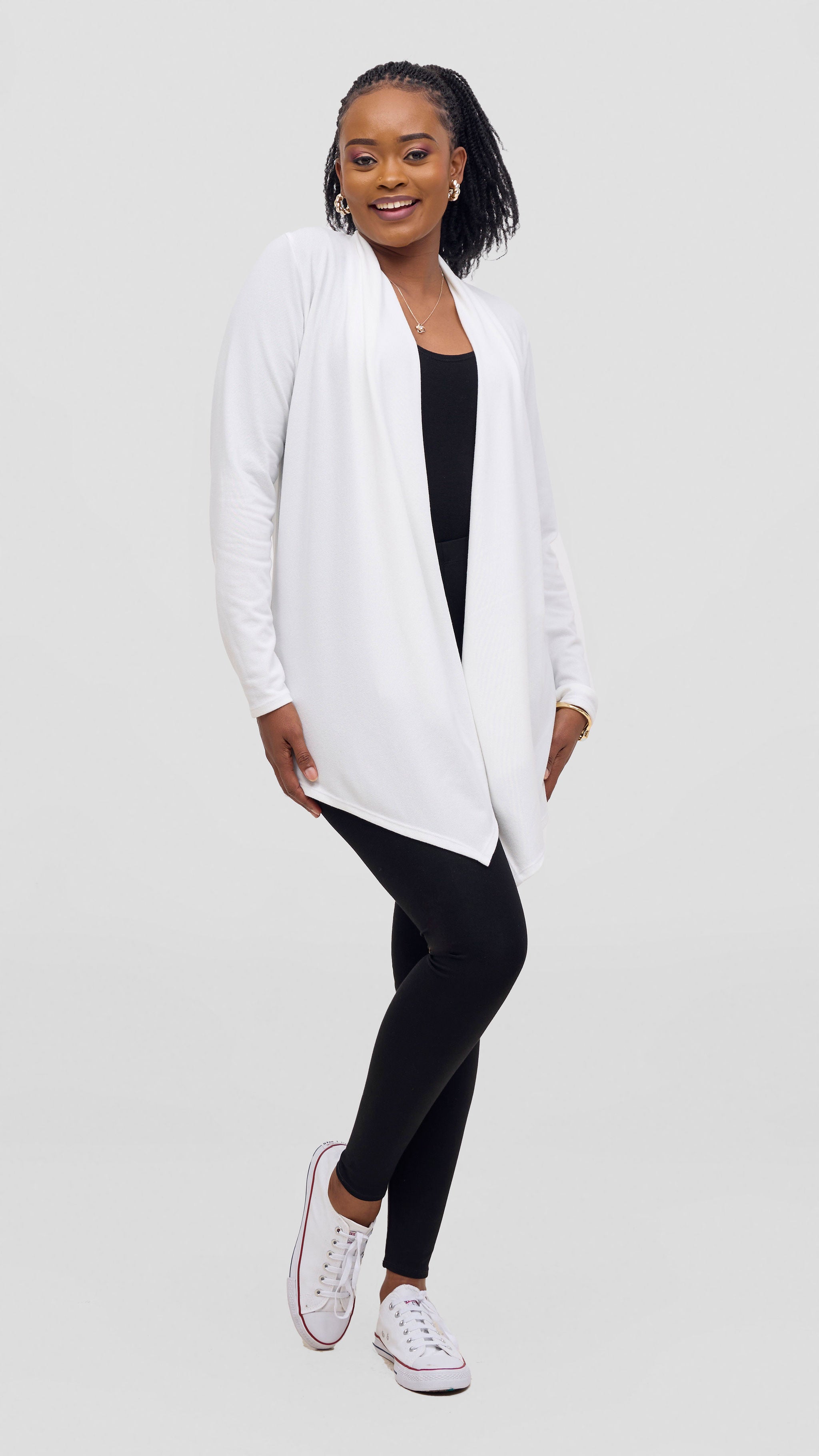 Vivo Ari Sweater - White