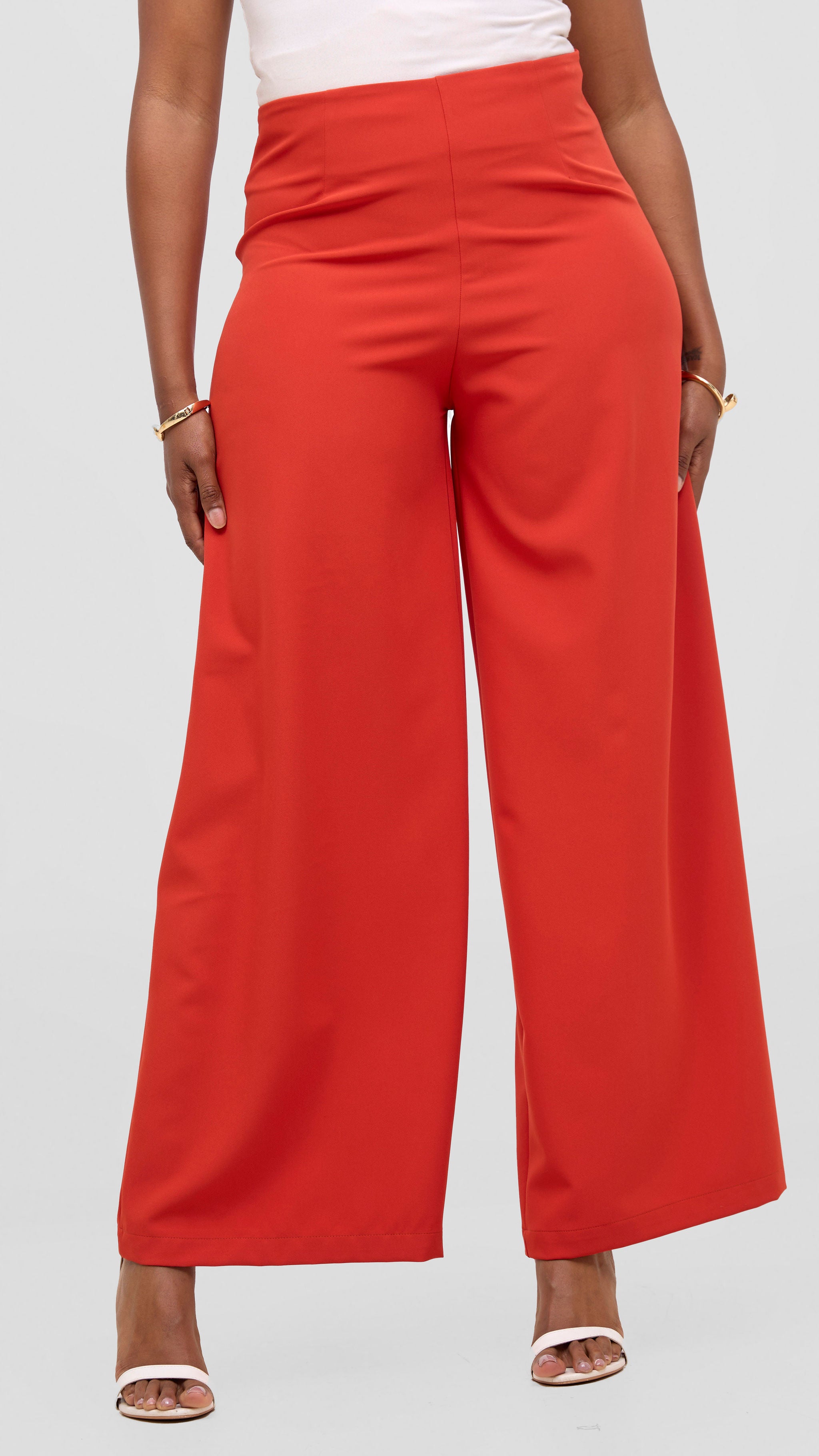 Vivo Tatili Wide Leg Pants - Orange