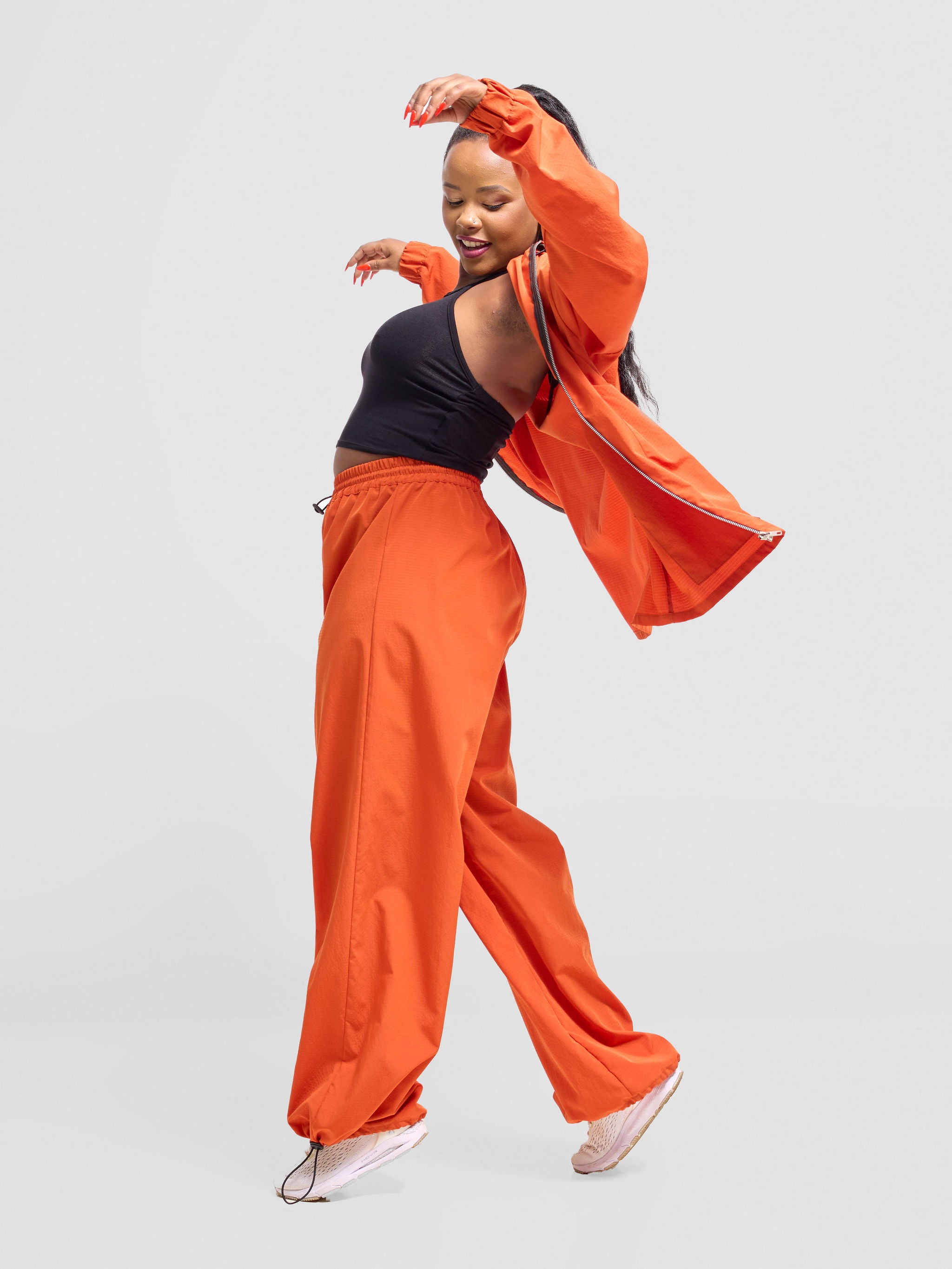 Zoya Vasha Hooded Jacket - Rust