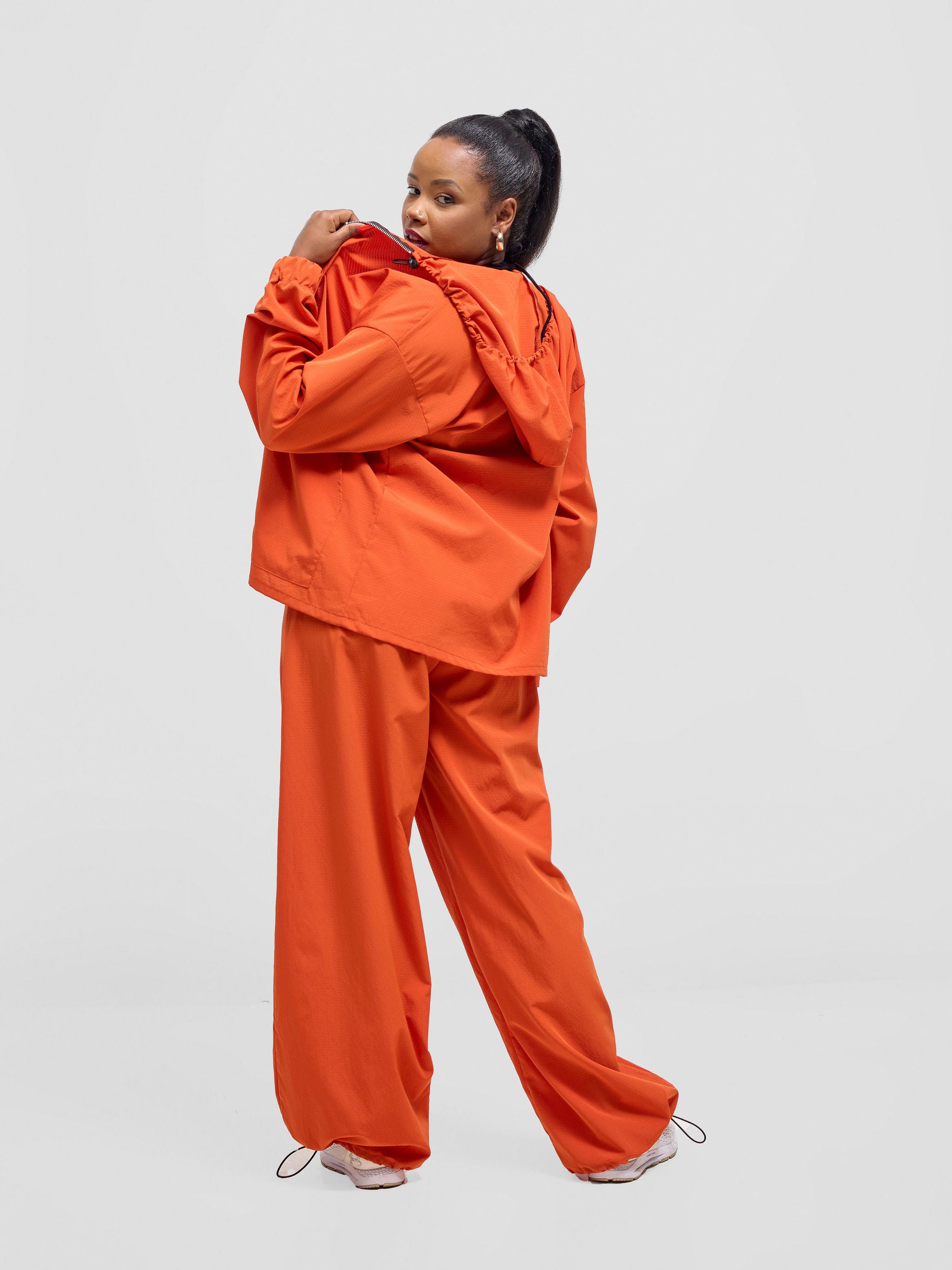 Zoya Vasha Hooded Jacket - Rust