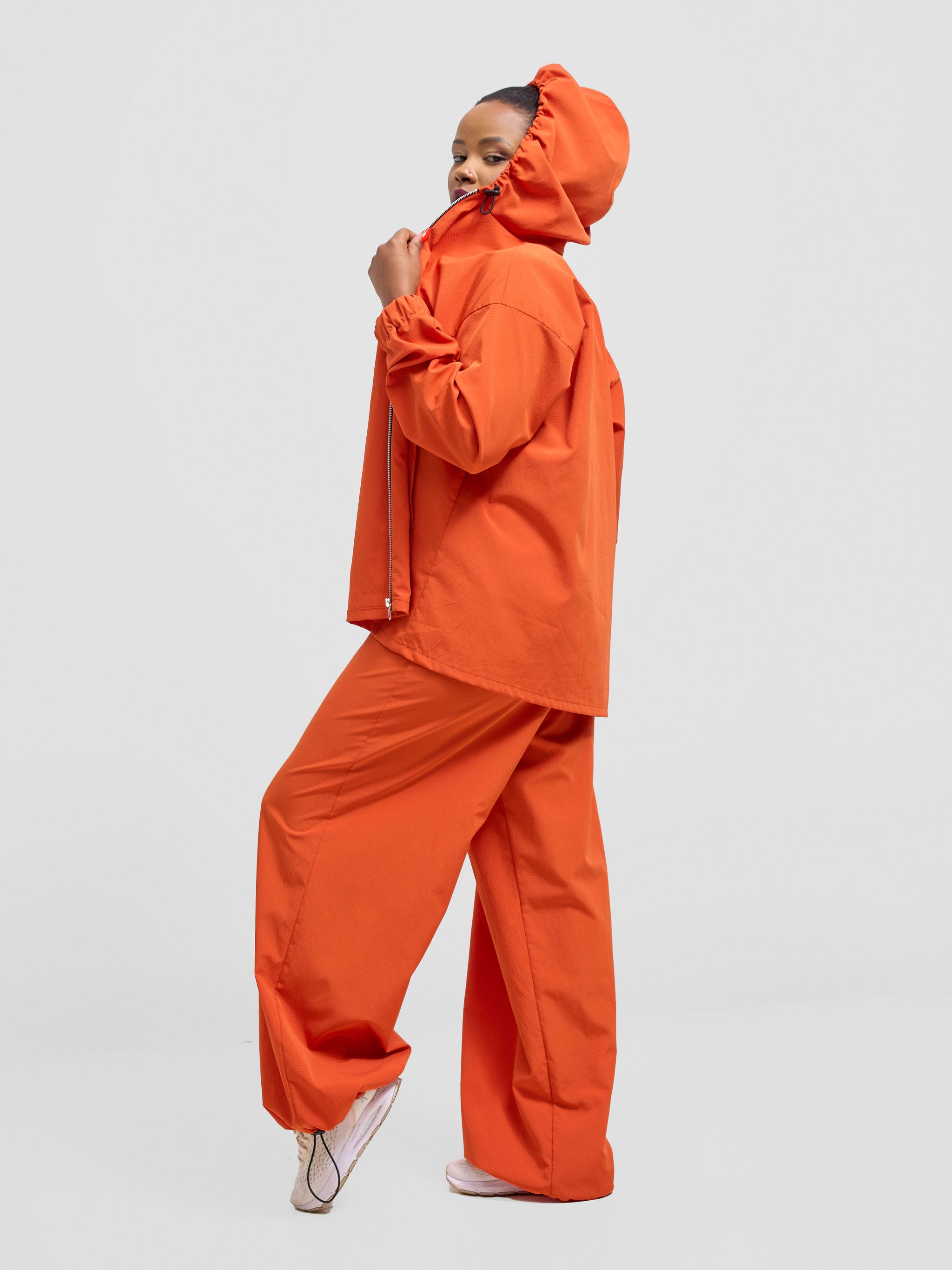 Zoya Vasha Hooded Jacket - Rust