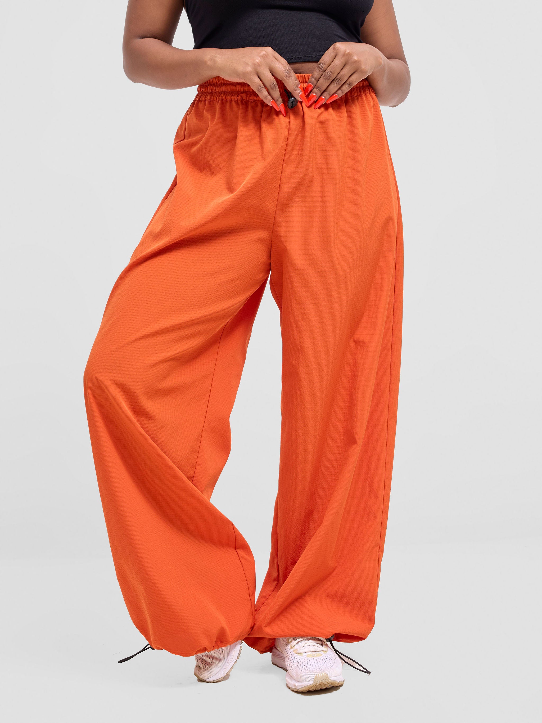 Zoya Vasha Track Pants With Pockets - Rust
