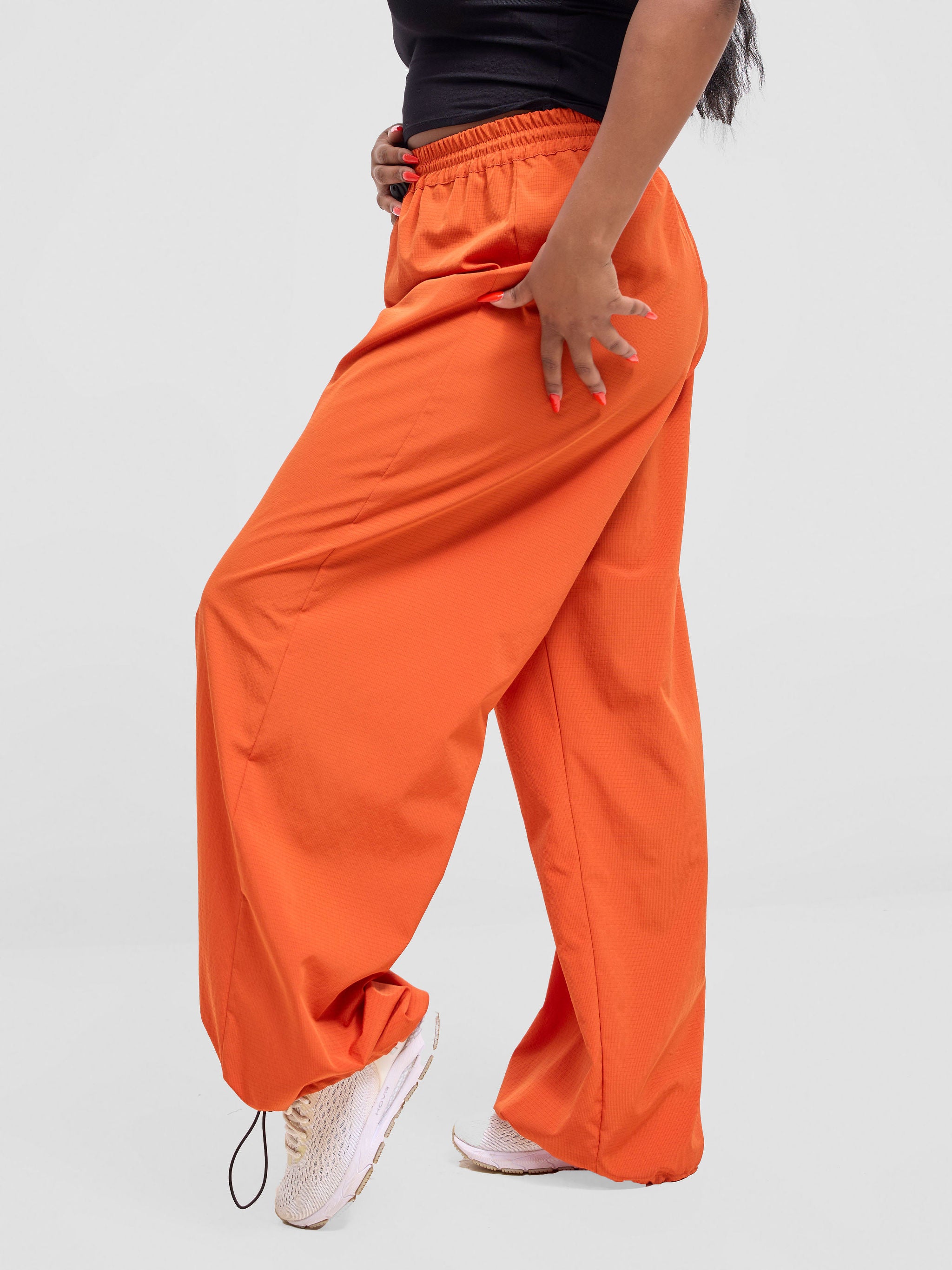 Zoya Vasha Track Pants With Pockets - Rust