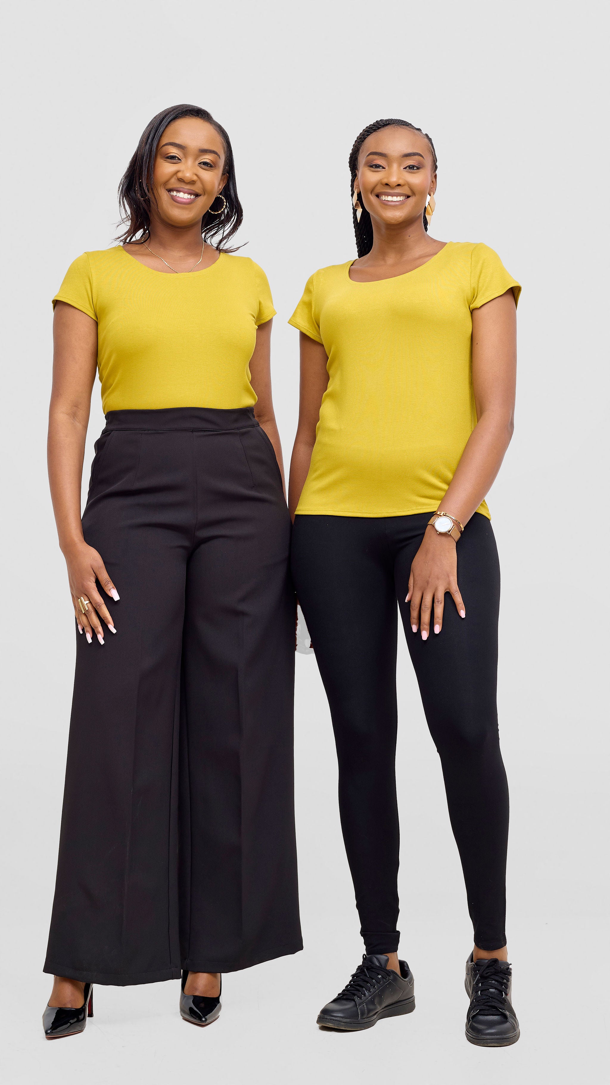 Vivo Everyday Cap Sleeve Top - Light Olive Green