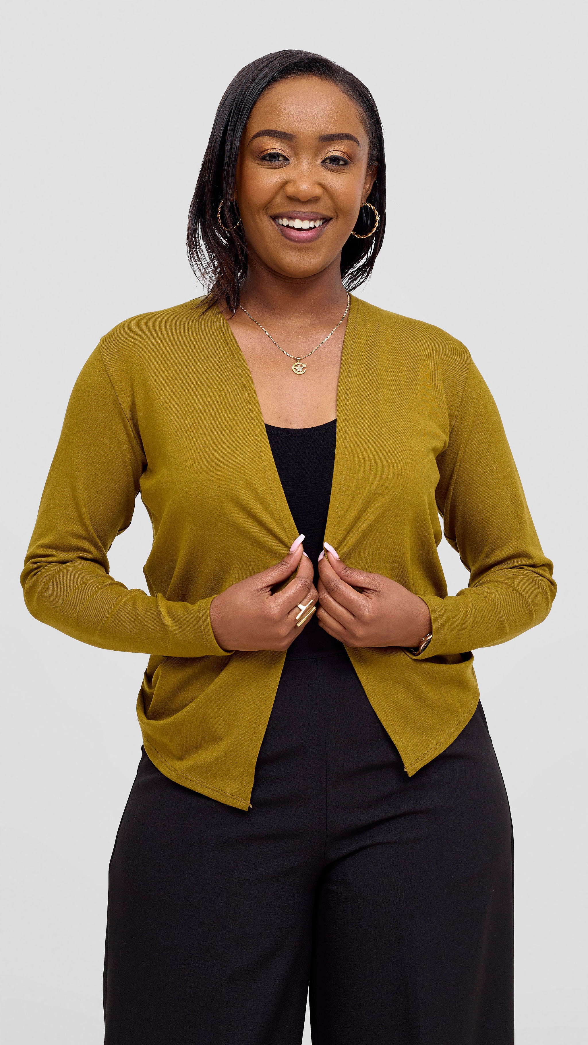 Vivo Basic Sienna Waterfall - Dark Olive
