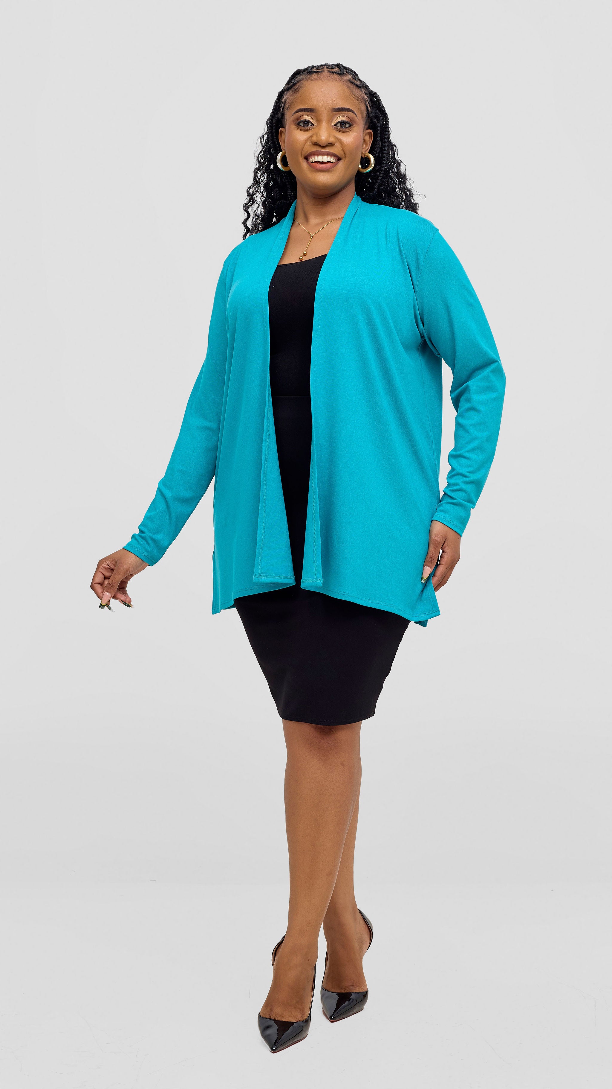 Vivo Leila Short Waterfall - Sea Green