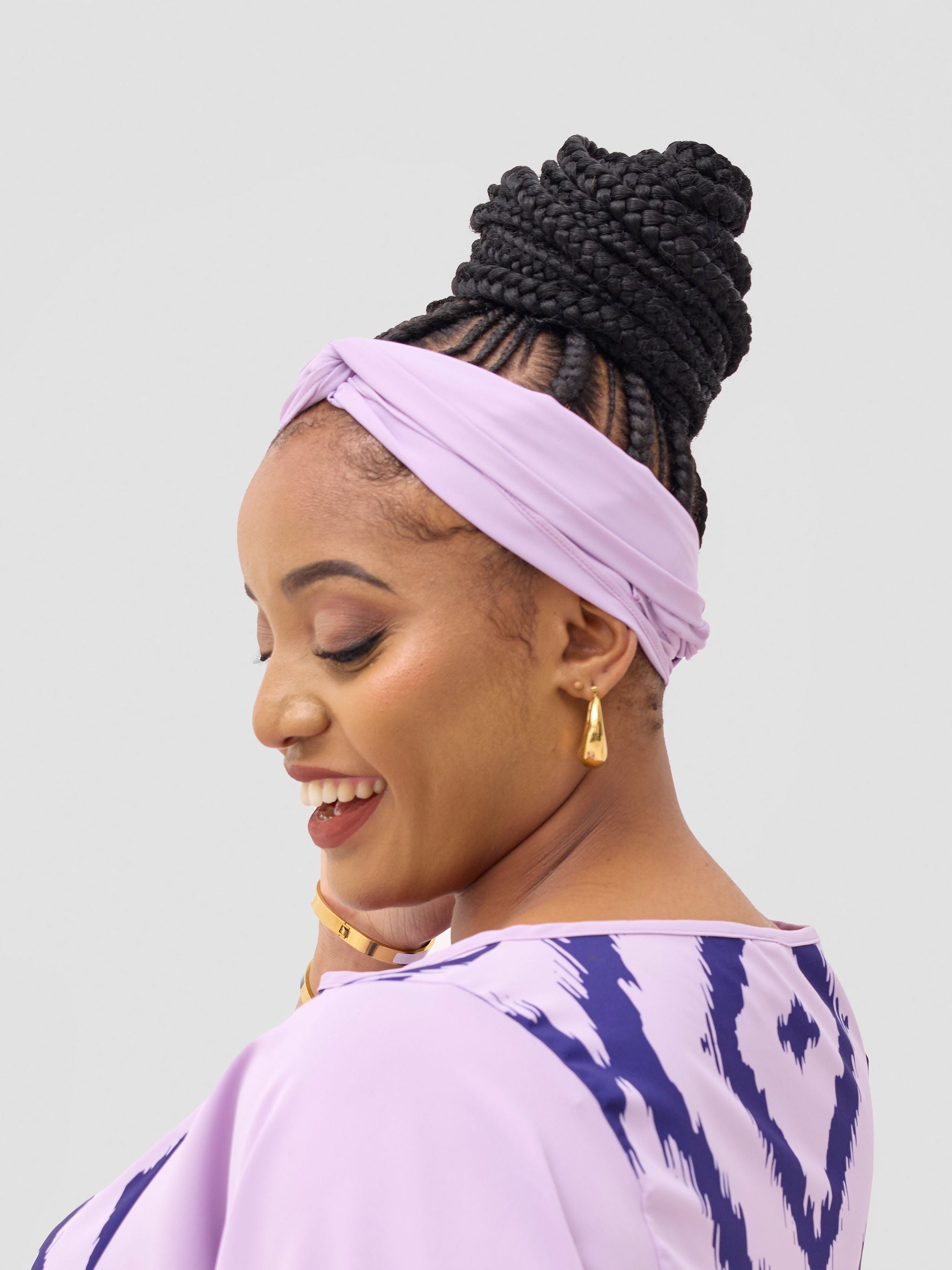 Vivo Seli Head Wrap - Lilac