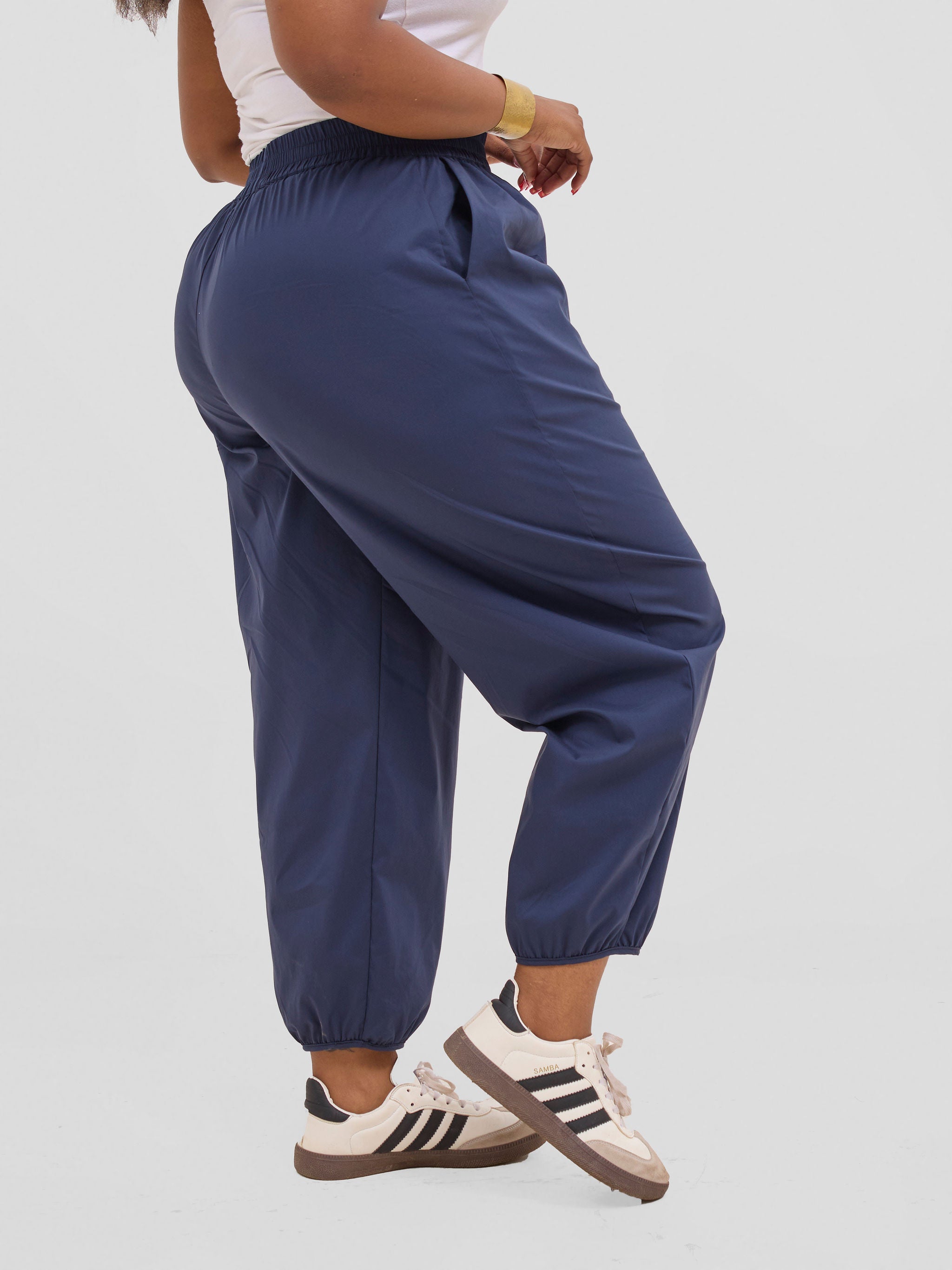 Safari Sizani Barrel Pants - Navy Blue