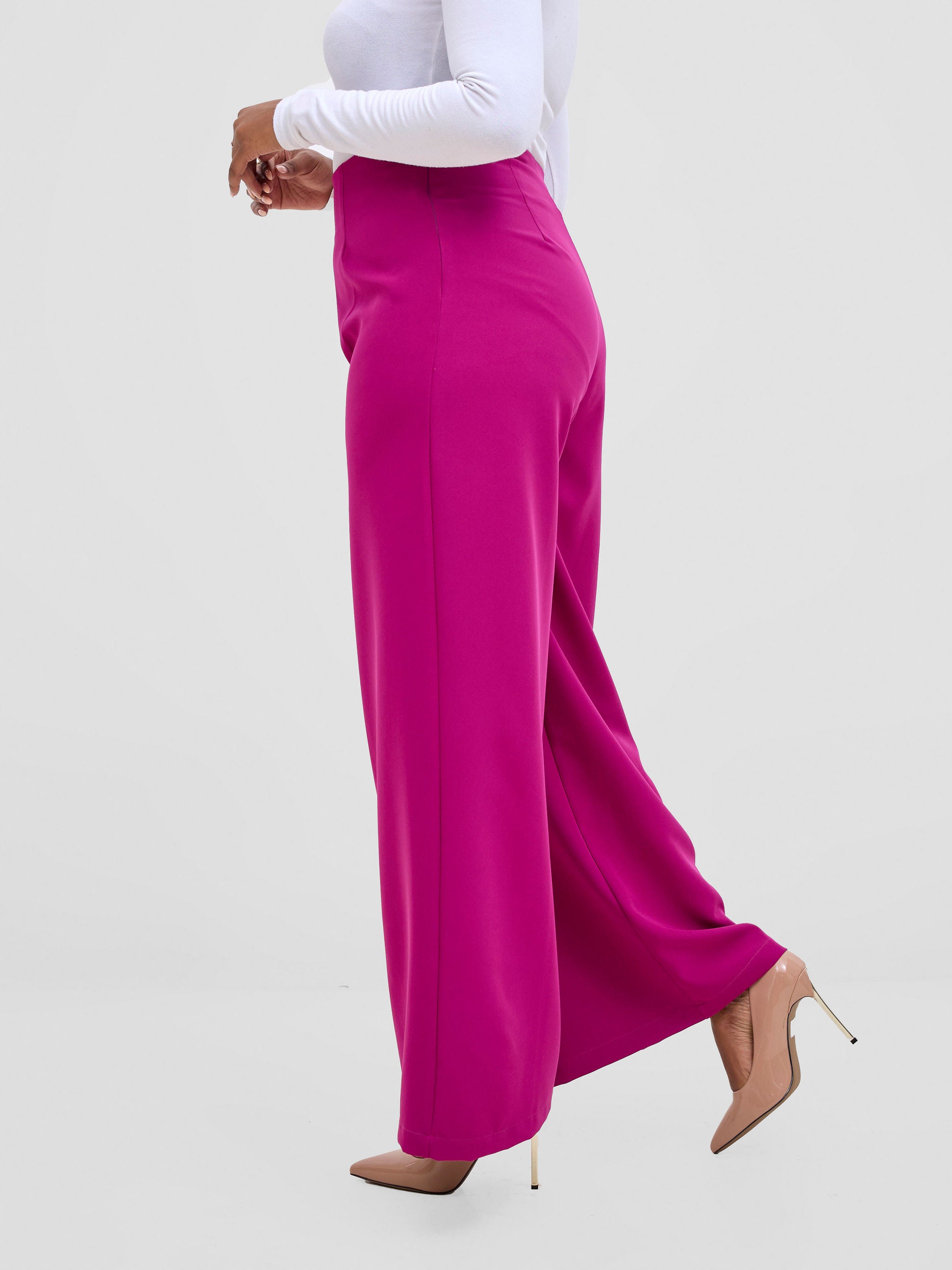 Vivo Tatili Wide Leg Pants - Light Purple