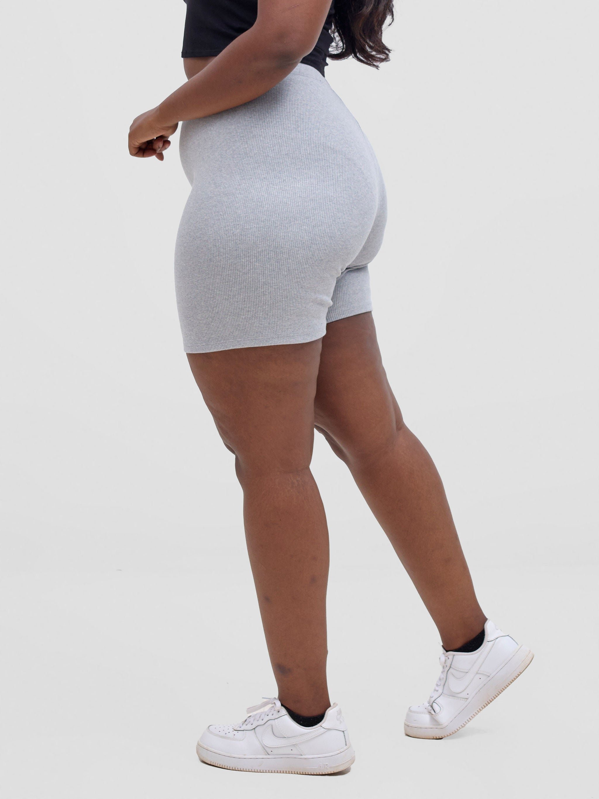 Zoya Vasha Biker Shorts - Grey