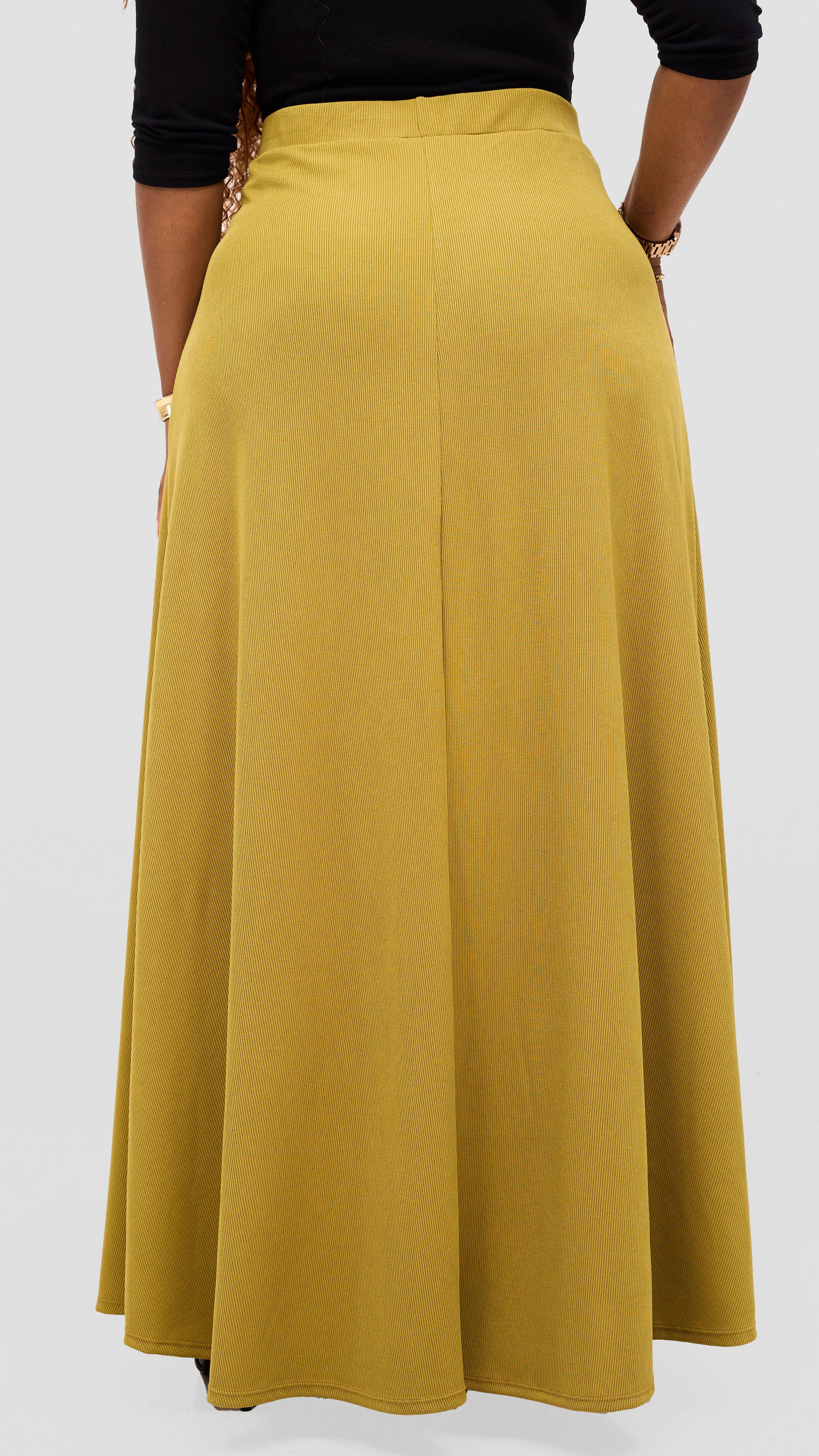 Vivo Tanda Maxi Skirt - Olive