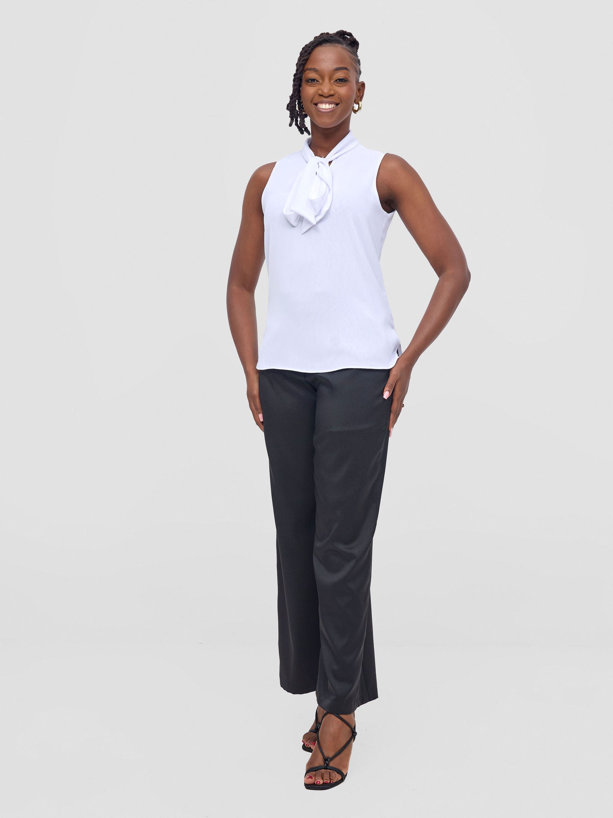 Vivo Niari straight leg Pants - Black