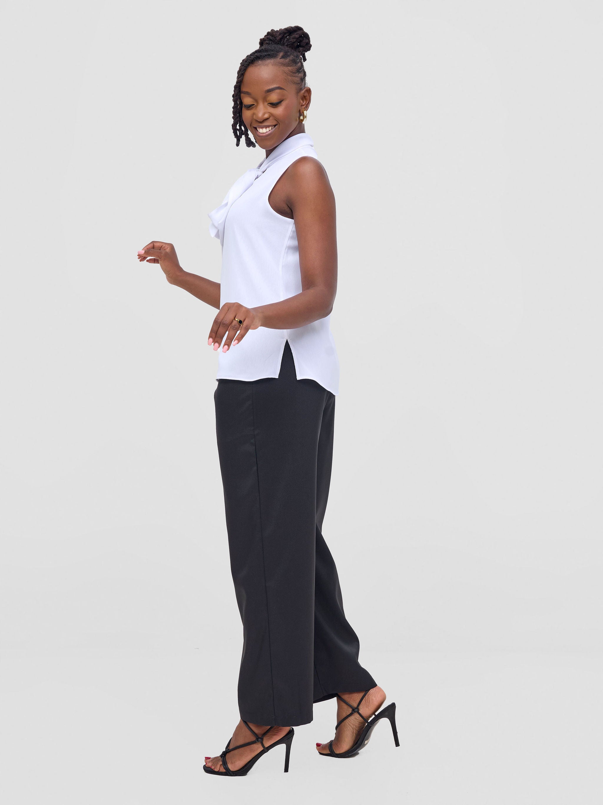 Vivo Niari straight leg Pants - Black