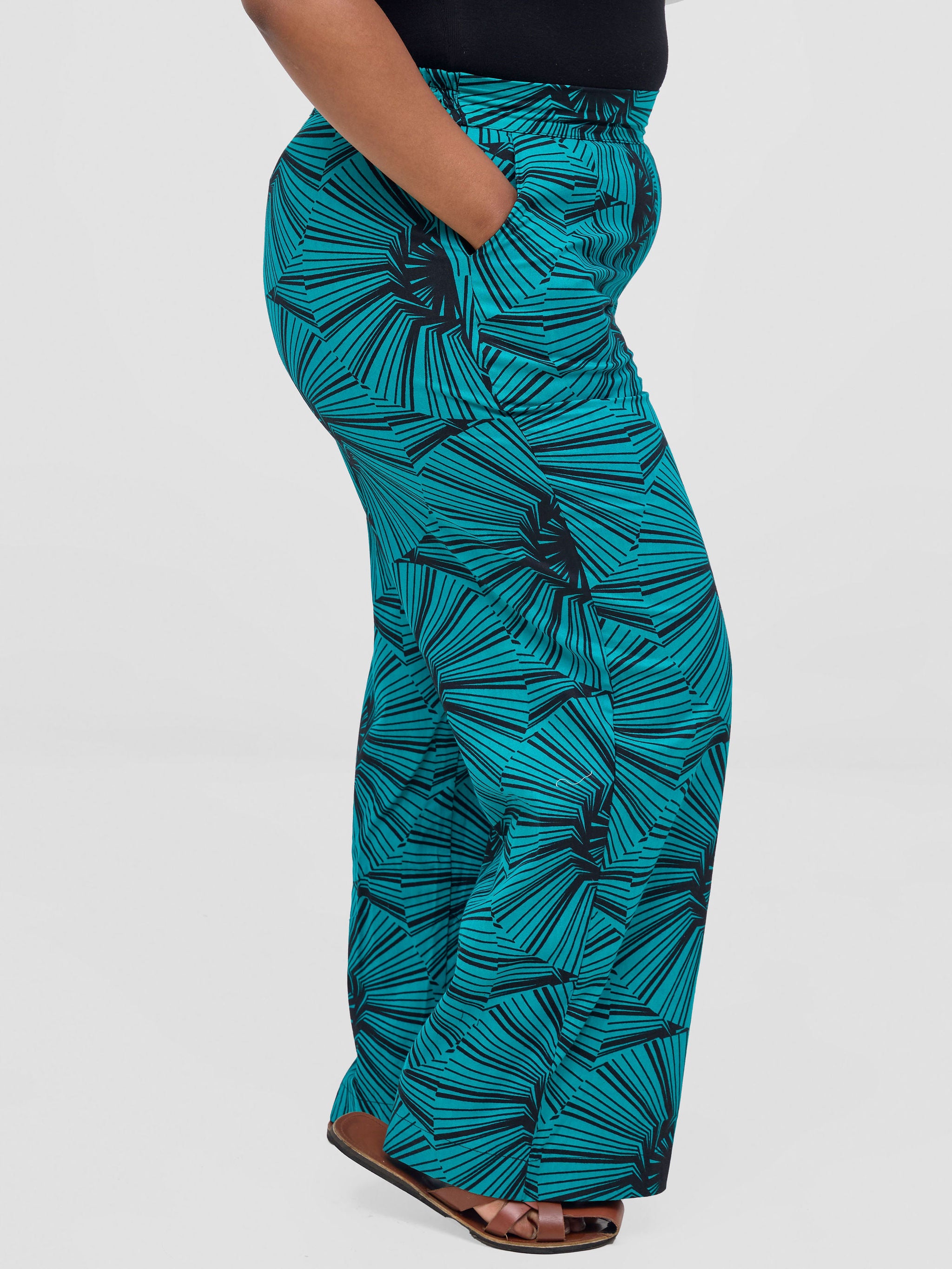 Vivo Kitenge Wide Leg Pants - Lashi