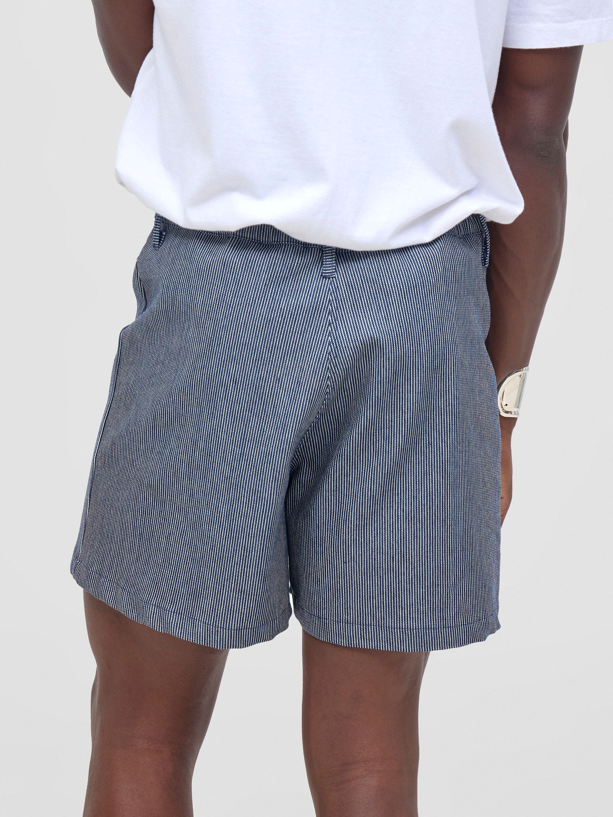 Zoya Nia Wide Leg Shorts - Tickling Stripes Print