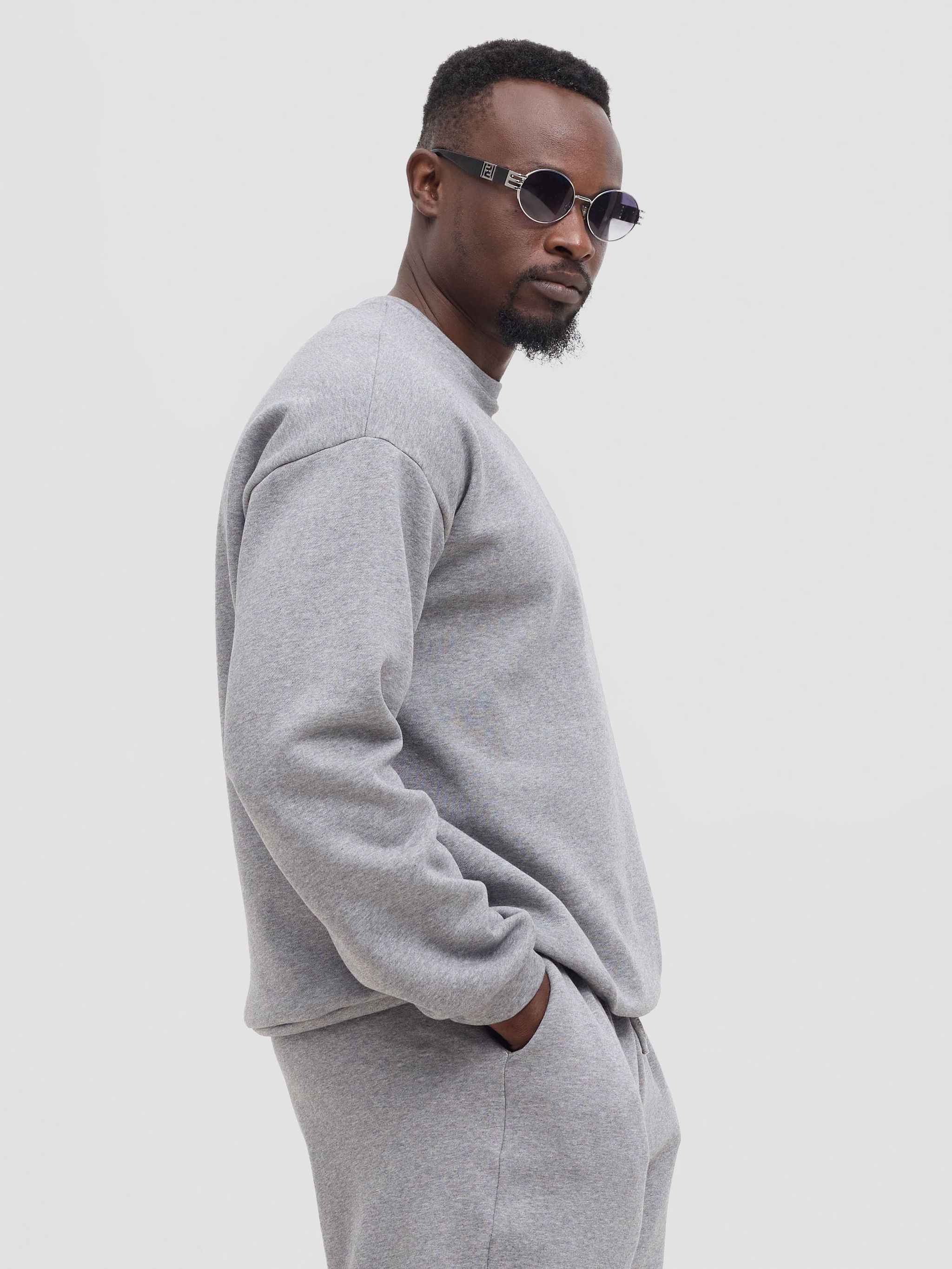 Zoya Yuni Men's Sweatshirt - Grey