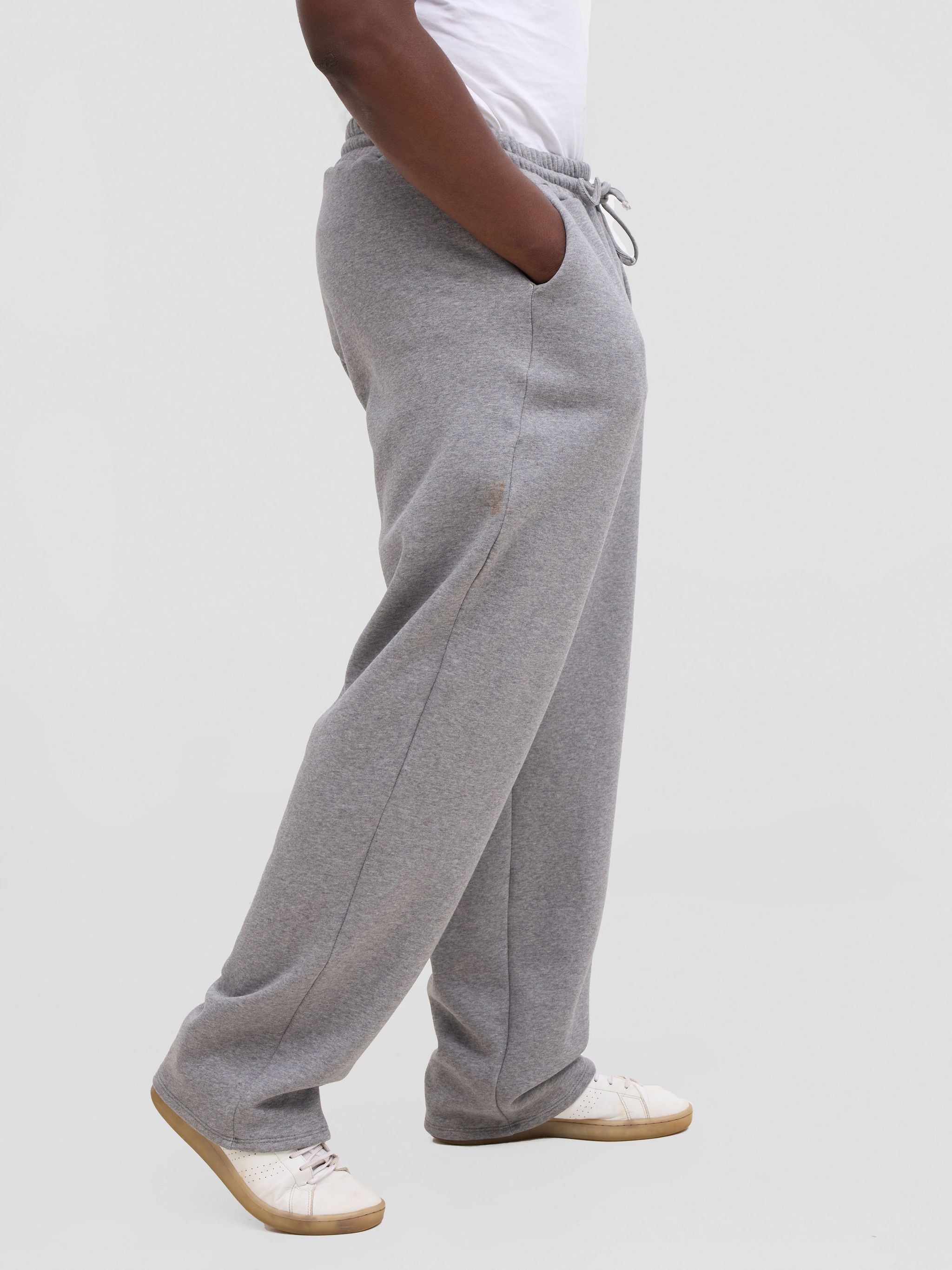 Zoya Yuni Men's Fleece Sweat Pants - Grey
