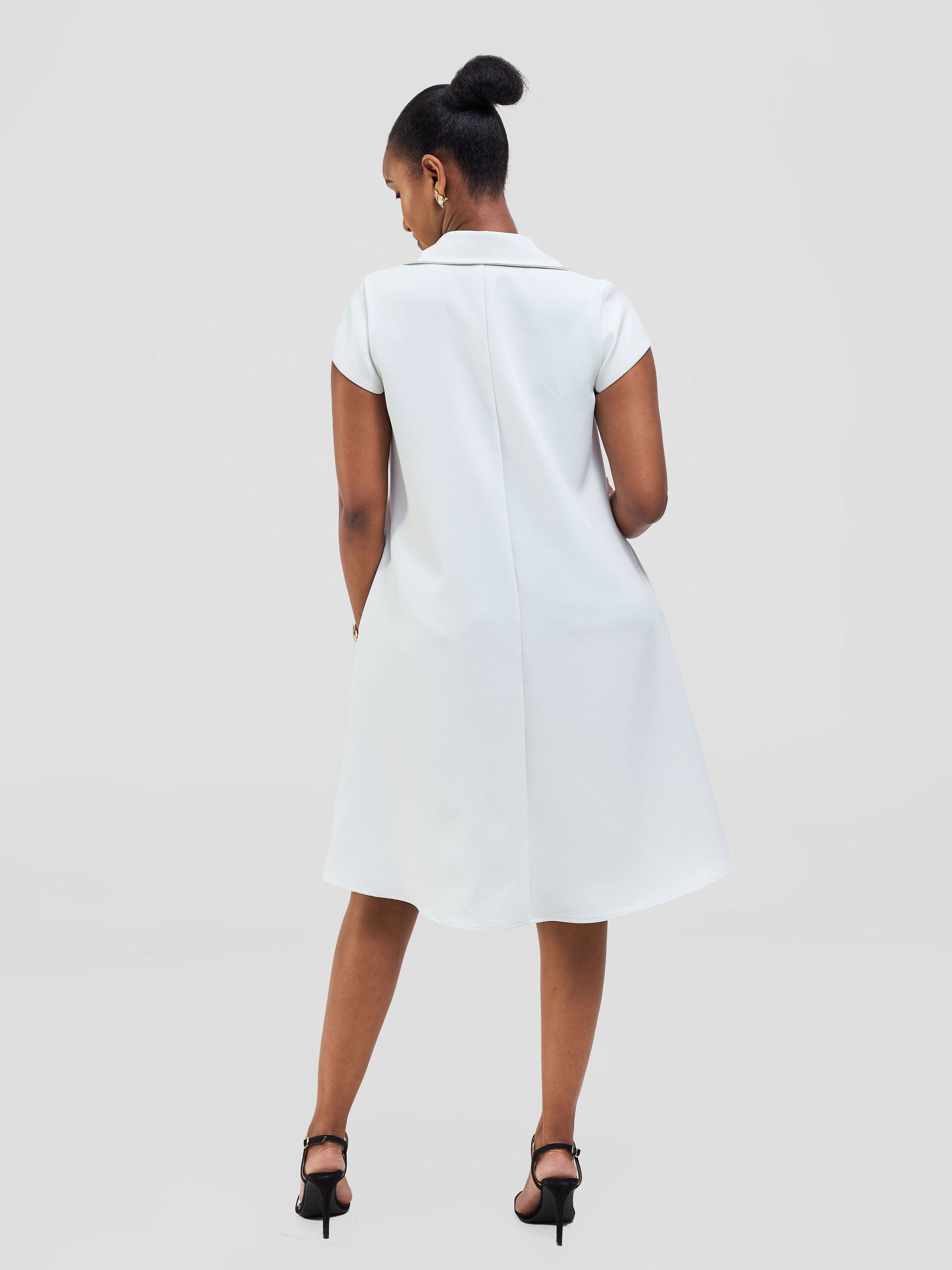 Vivo Mandla Tent Dress - White