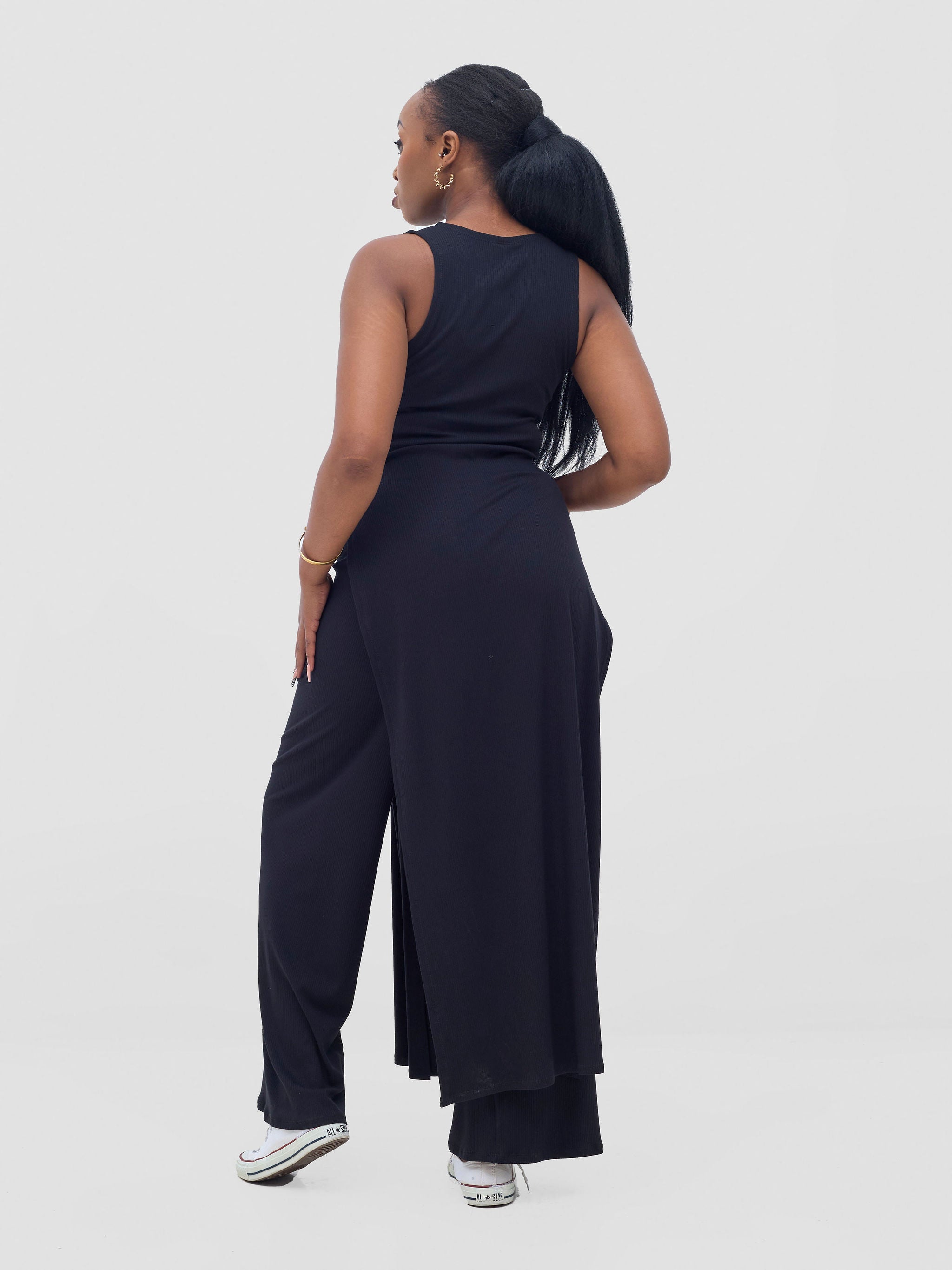 Vivo Safa Slit Side Top - Black