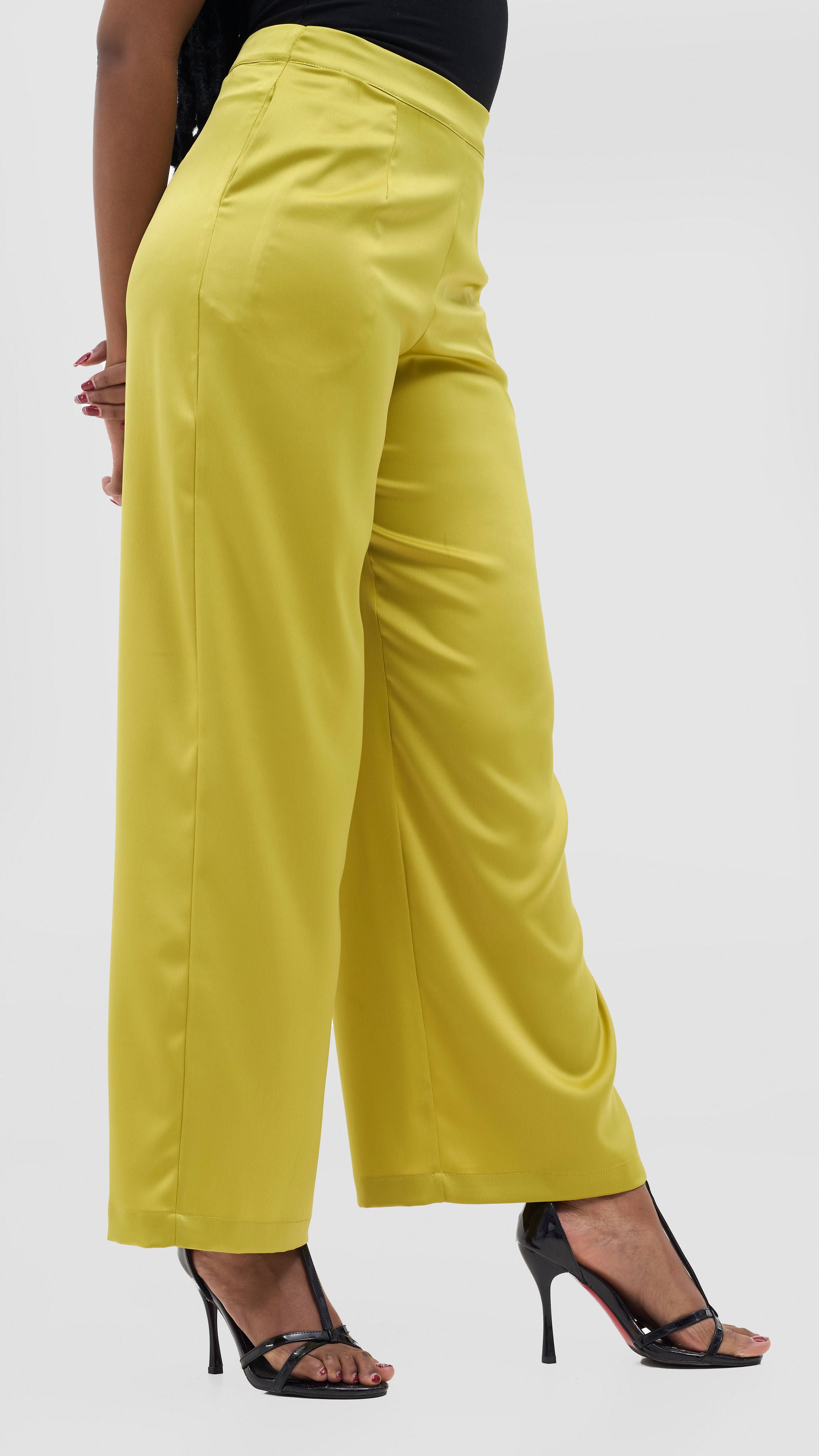 Vivo Yene Wide Leg Pants - Olive