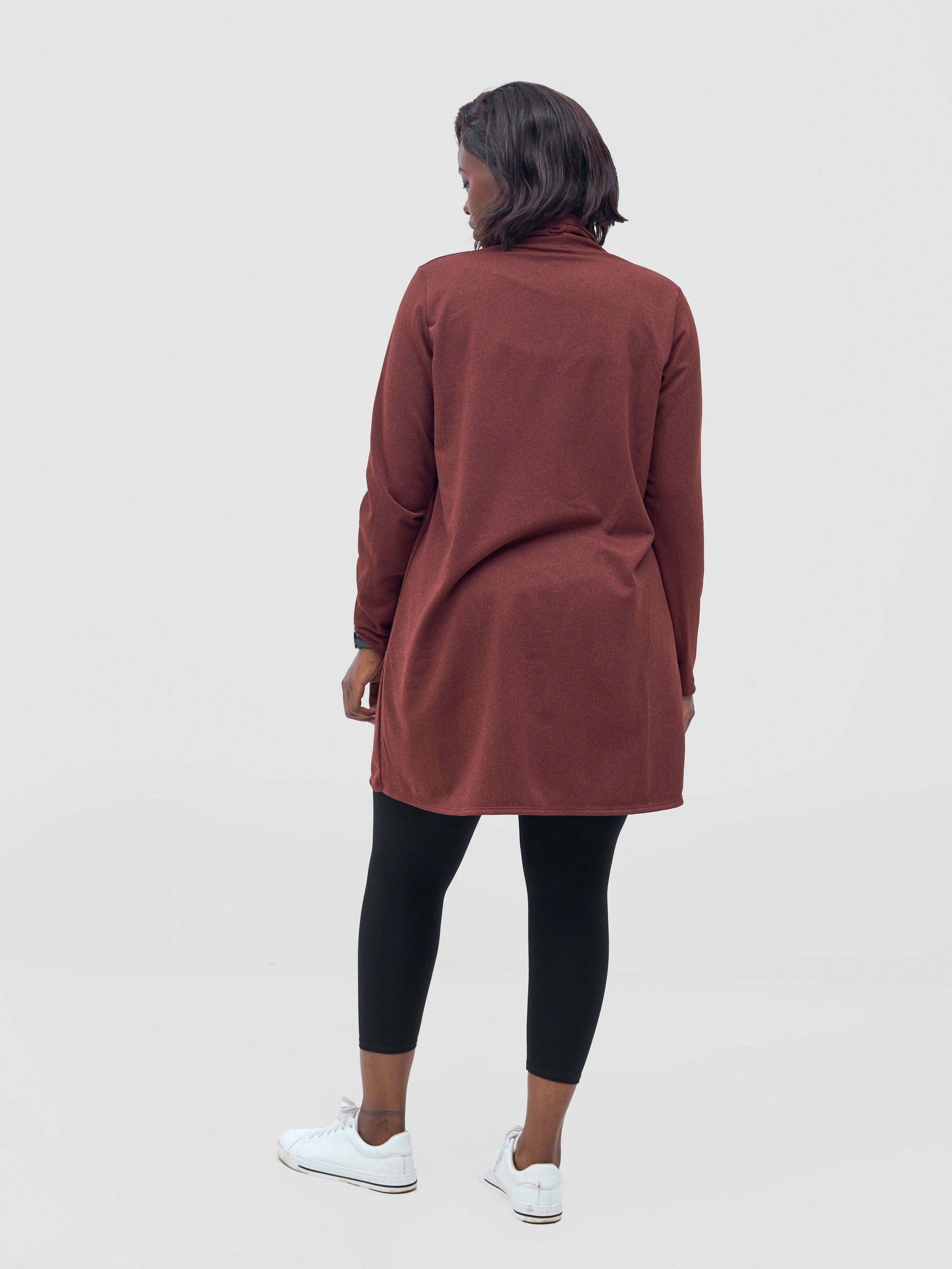 Vivo Basic May Sweater - Dark Rust
