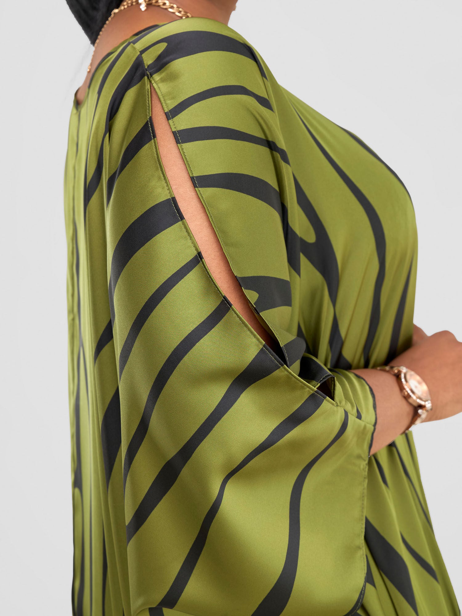 Vivo Chidii Maxi Kaftan - Hunters / Black Sidi Print