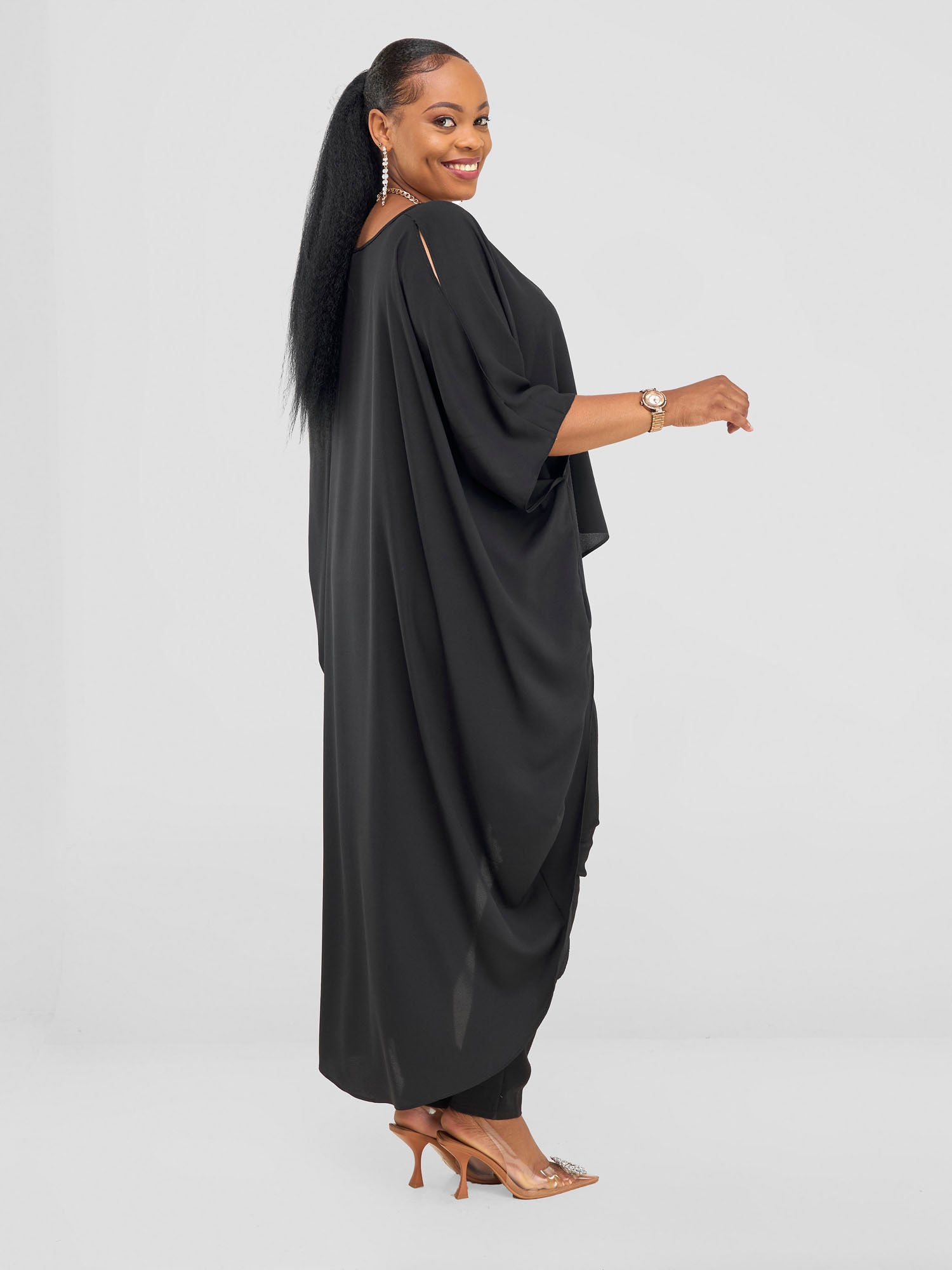 Vivo Chidii High Low Top - Black