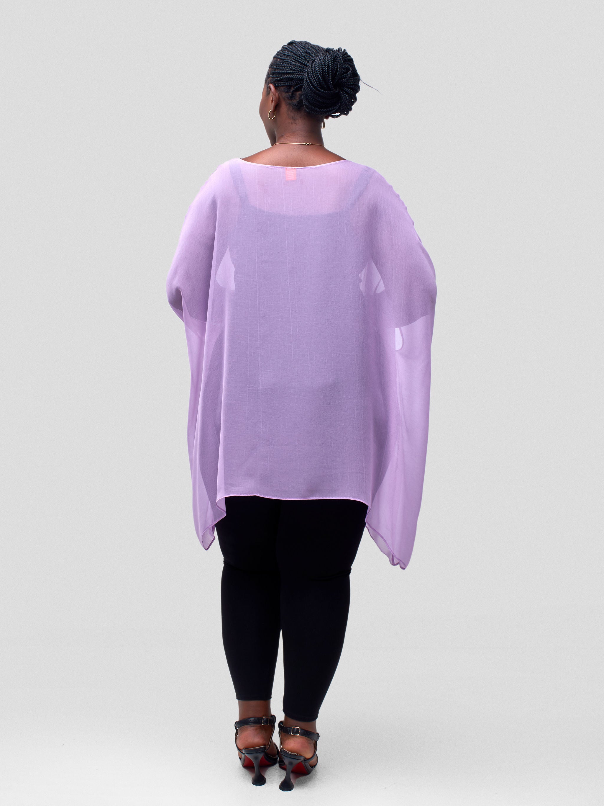 Vivo Basic Liv Chiffon Top - Light Purple