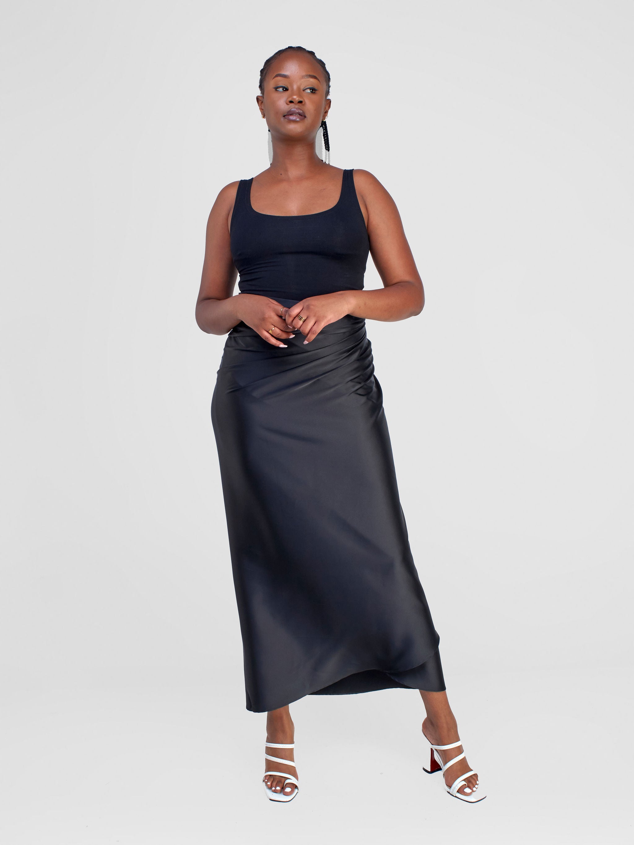 Vivo Hanabi Sarong Wrap - Black