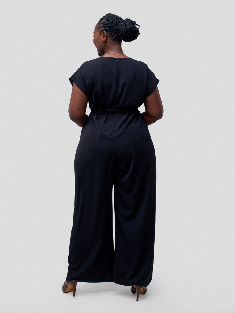 Vivo Ava Jumpsuit - Black - Shopzetu