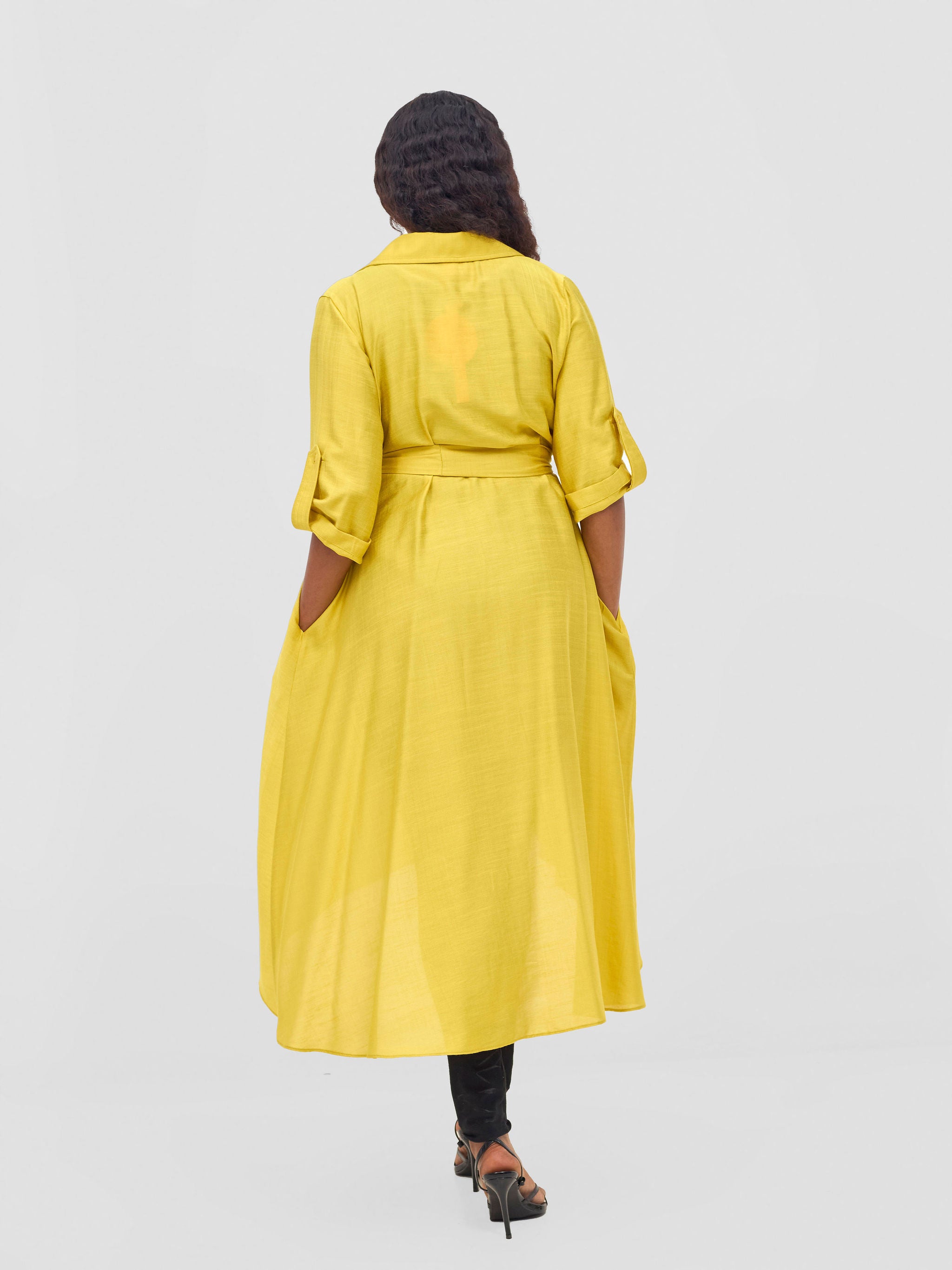 Vivo Ava 3/4 Sleeve Kimono -Light Olive