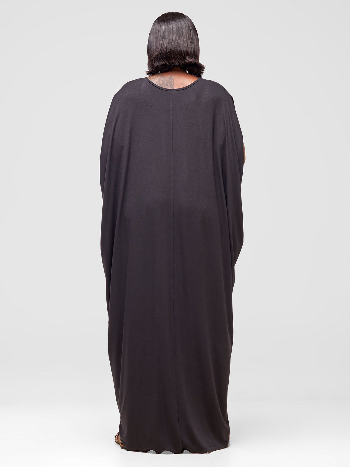 Safari by Vivo Kaya Long Sleeve Shirt Dress - Black main image 0