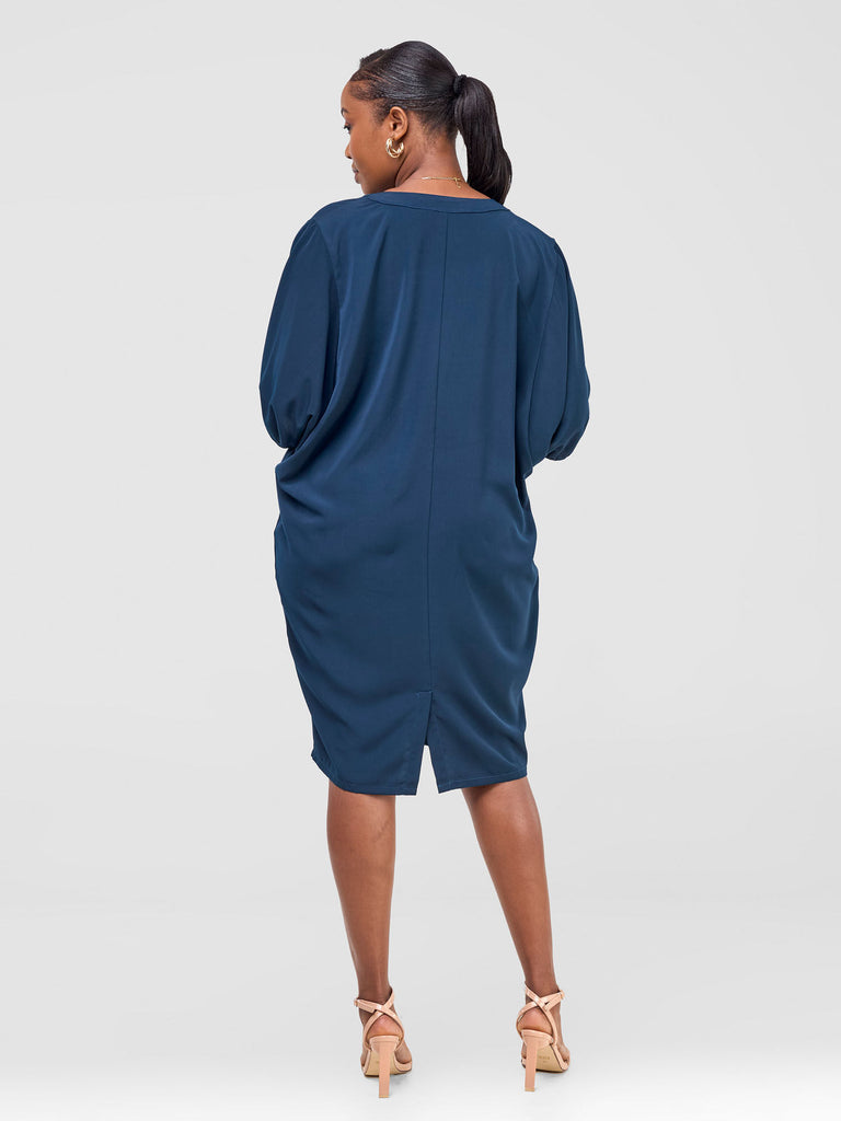 Vivo Reba Dolman Dress - Dark Teal