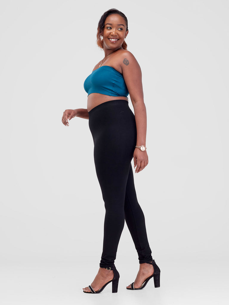 Zoya Basic Jersey Bandeau - Deep Teal