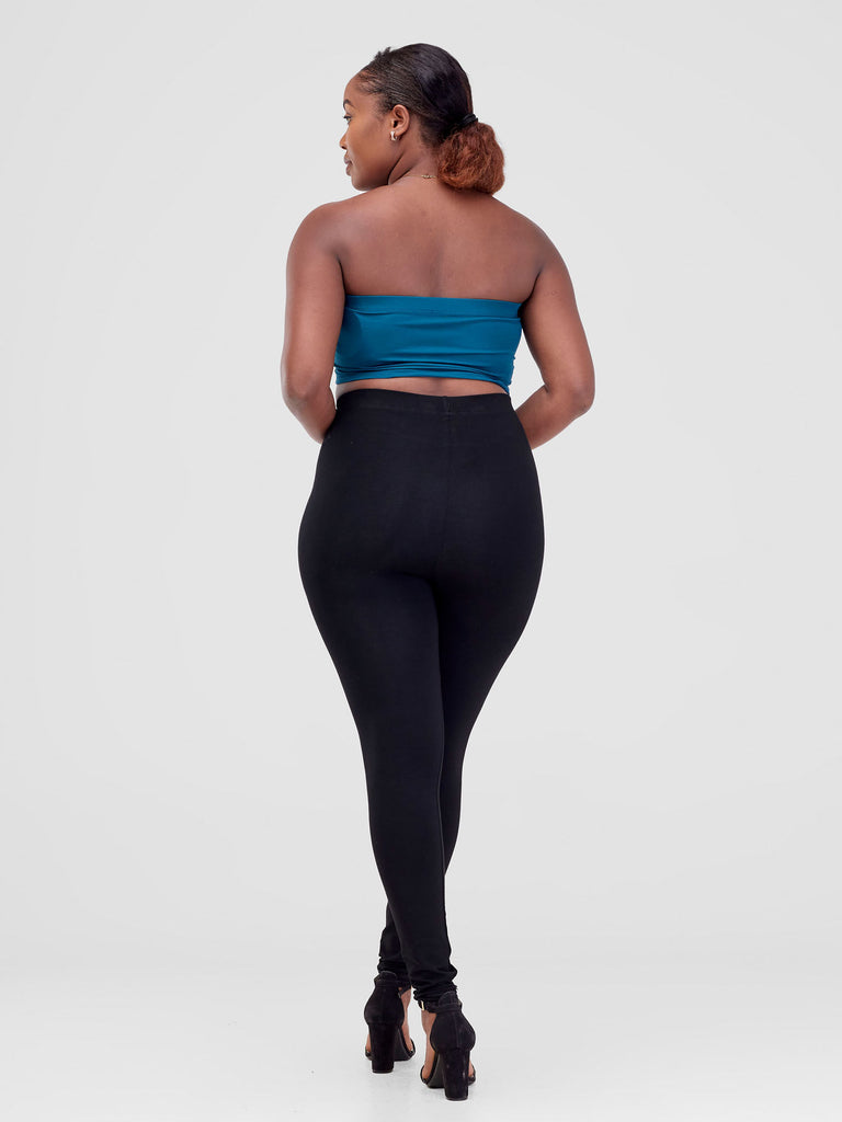 Zoya Basic Jersey Bandeau - Deep Teal