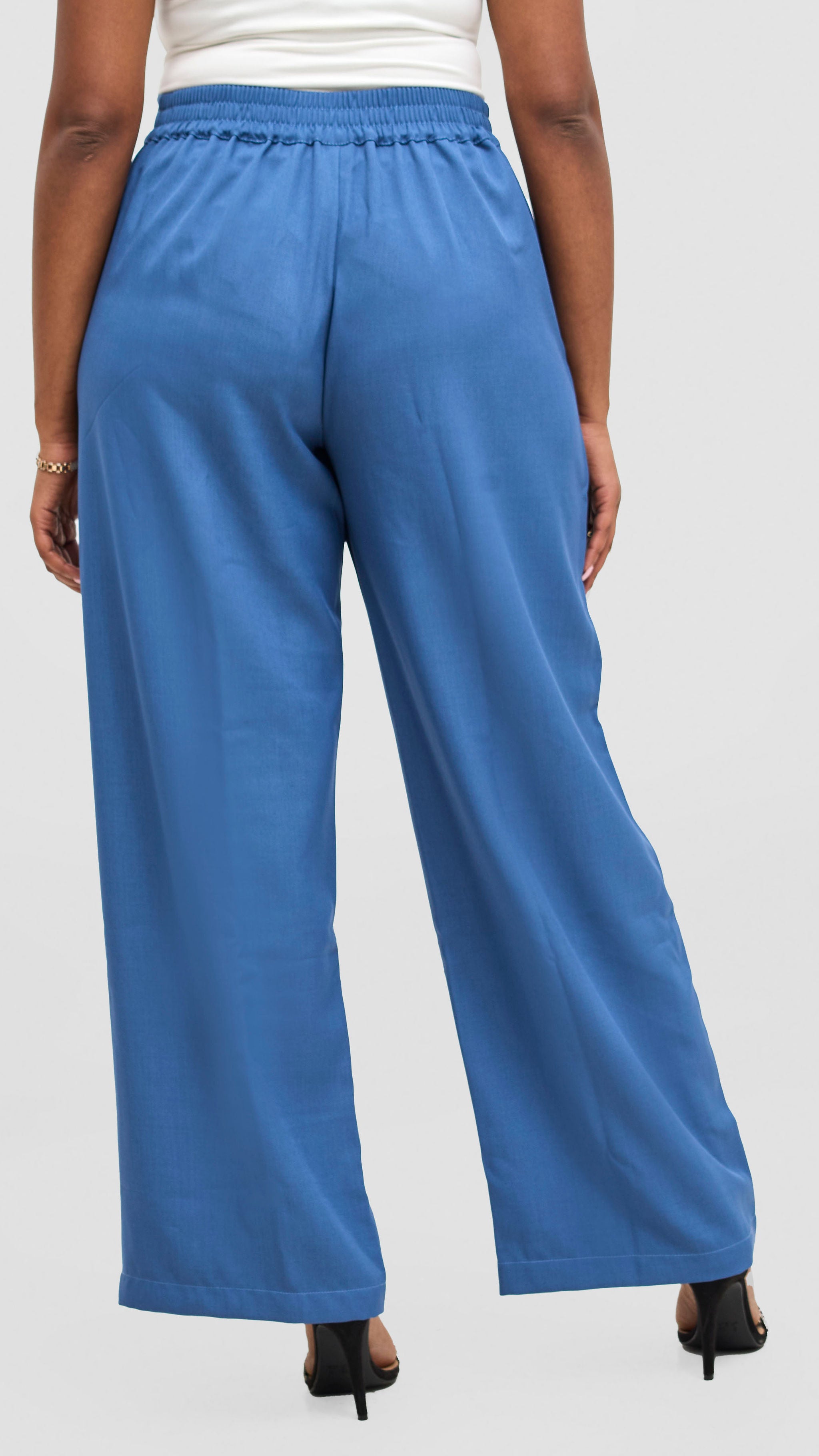 Vivo Tahisa Straight Leg Pants - Blue